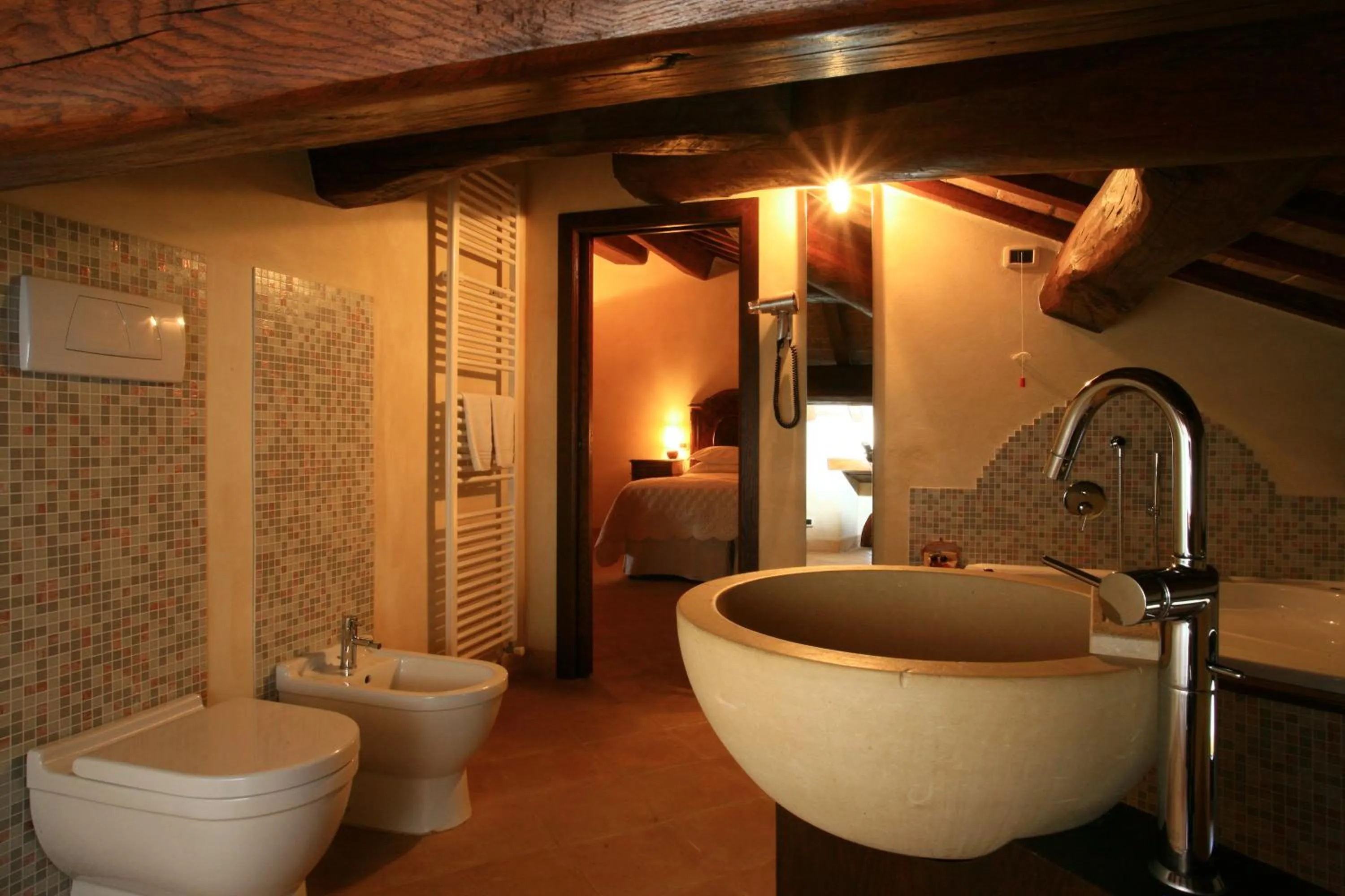 Bathroom in Agriturismo Monastero Di San Biagio