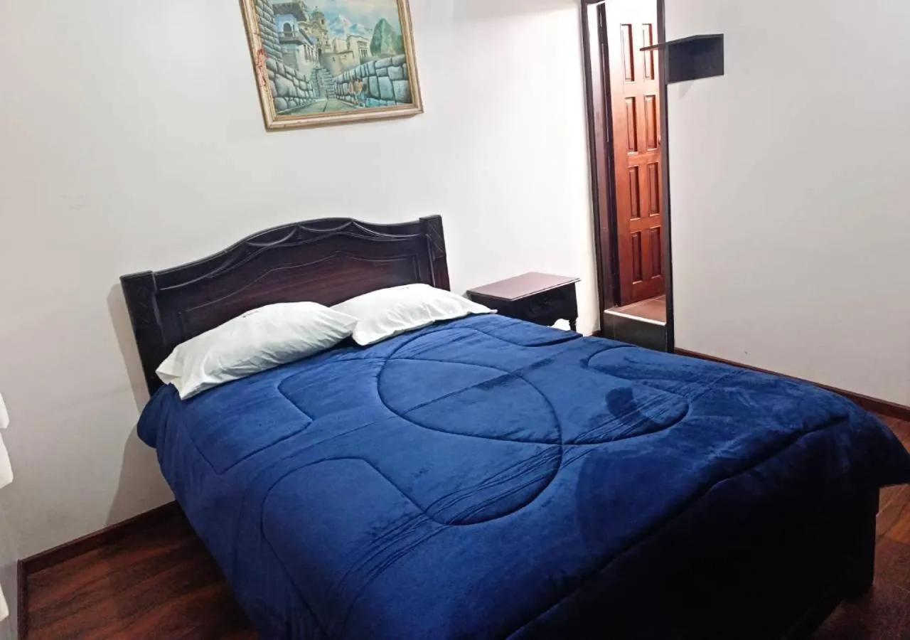 Bed in HOTEL SARAGURO LOJA