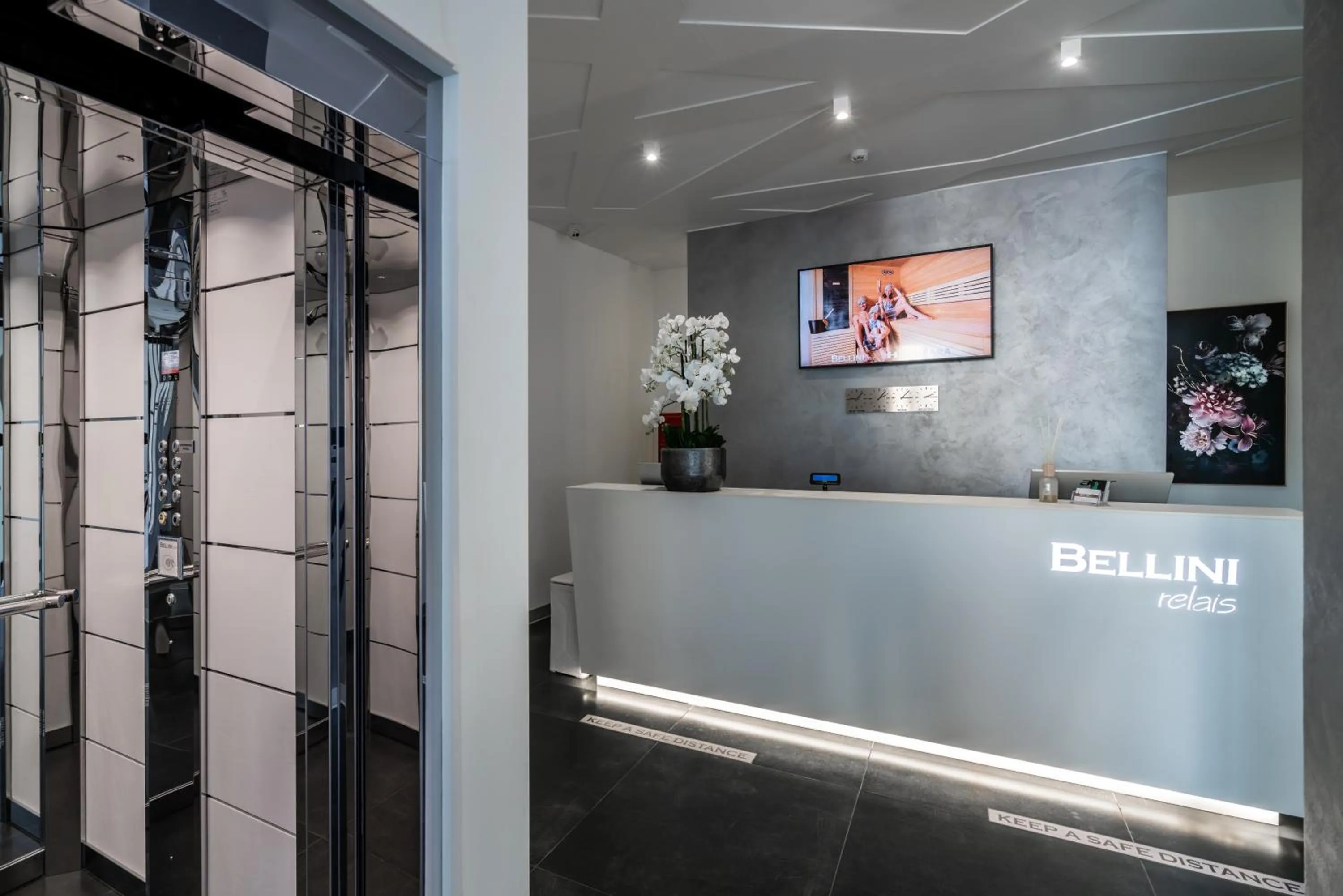 Lobby or reception in Bellini Relais