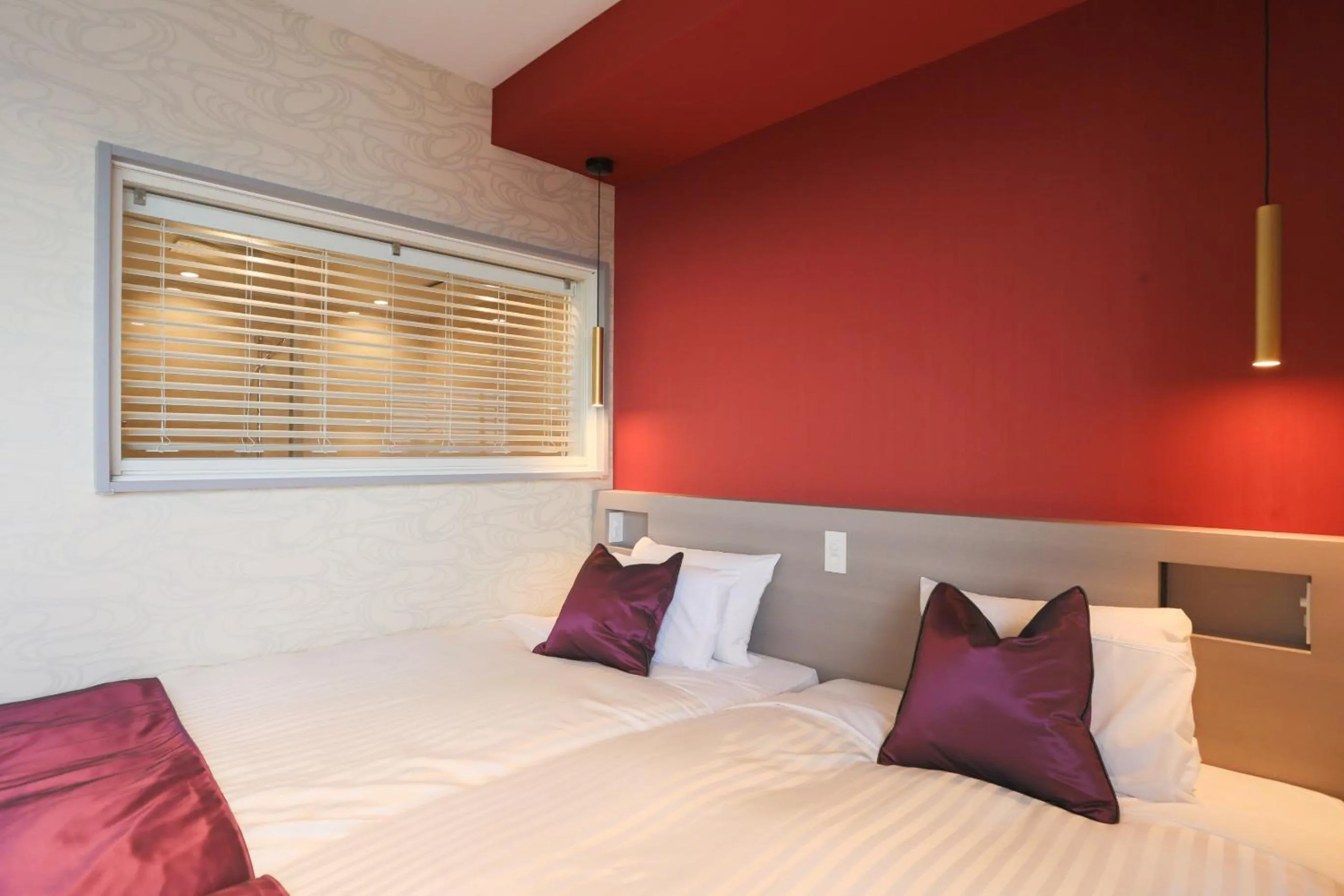 Bed in Hotel Castle Inn Suzuka