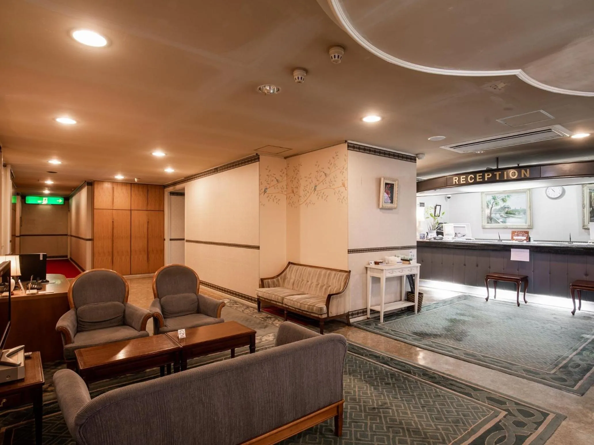 Lobby or reception in Hotel Castle Inn Yokkaichi