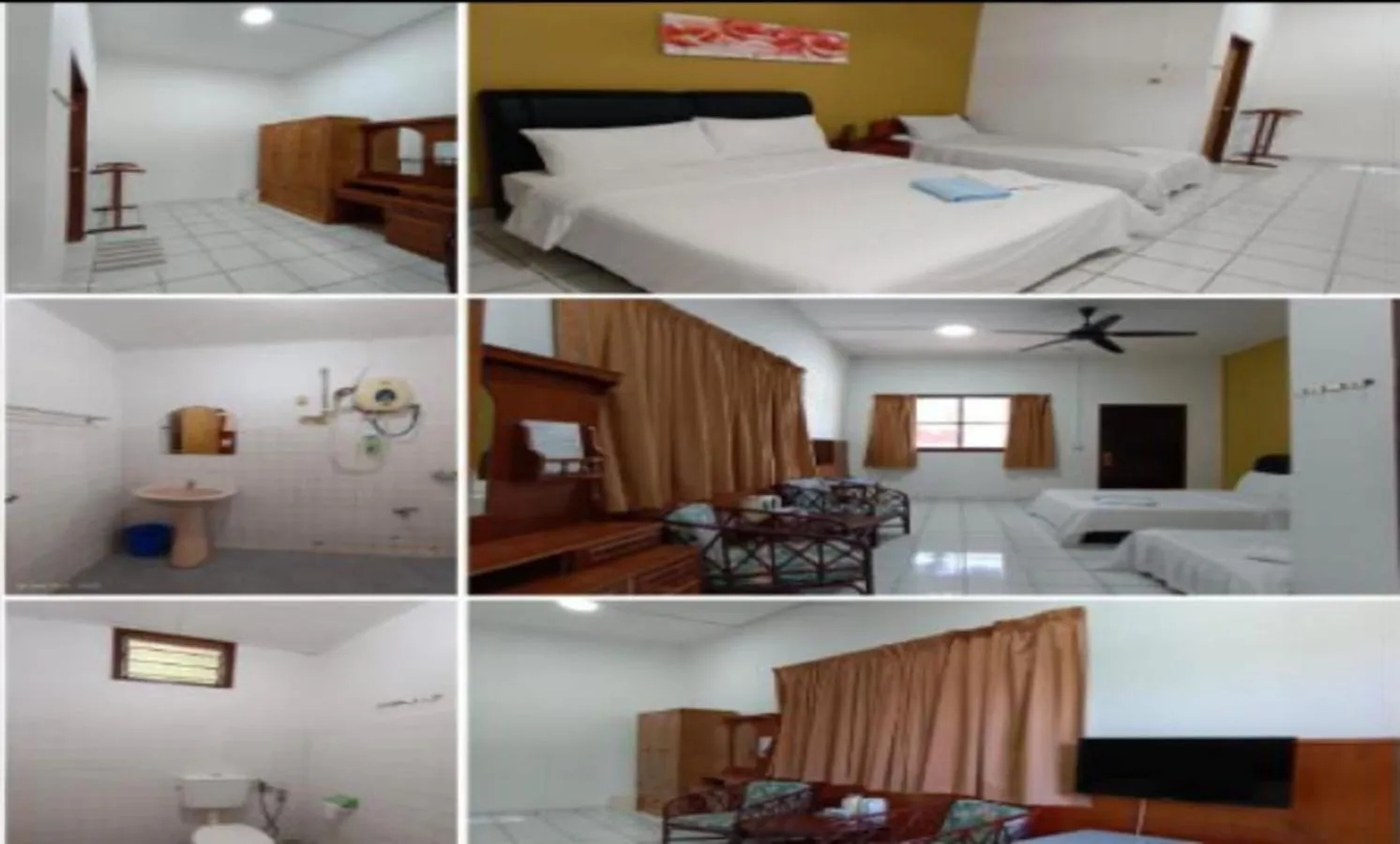 View (from property/room), Bed in Seaside Travellers Inn