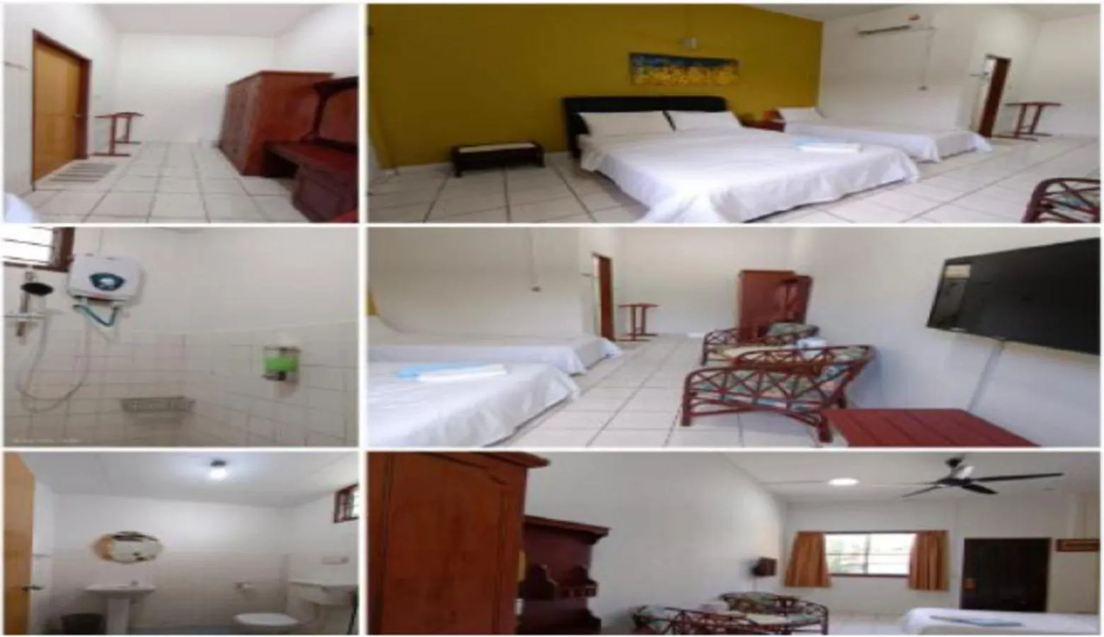 View (from property/room), Bed in Seaside Travellers Inn