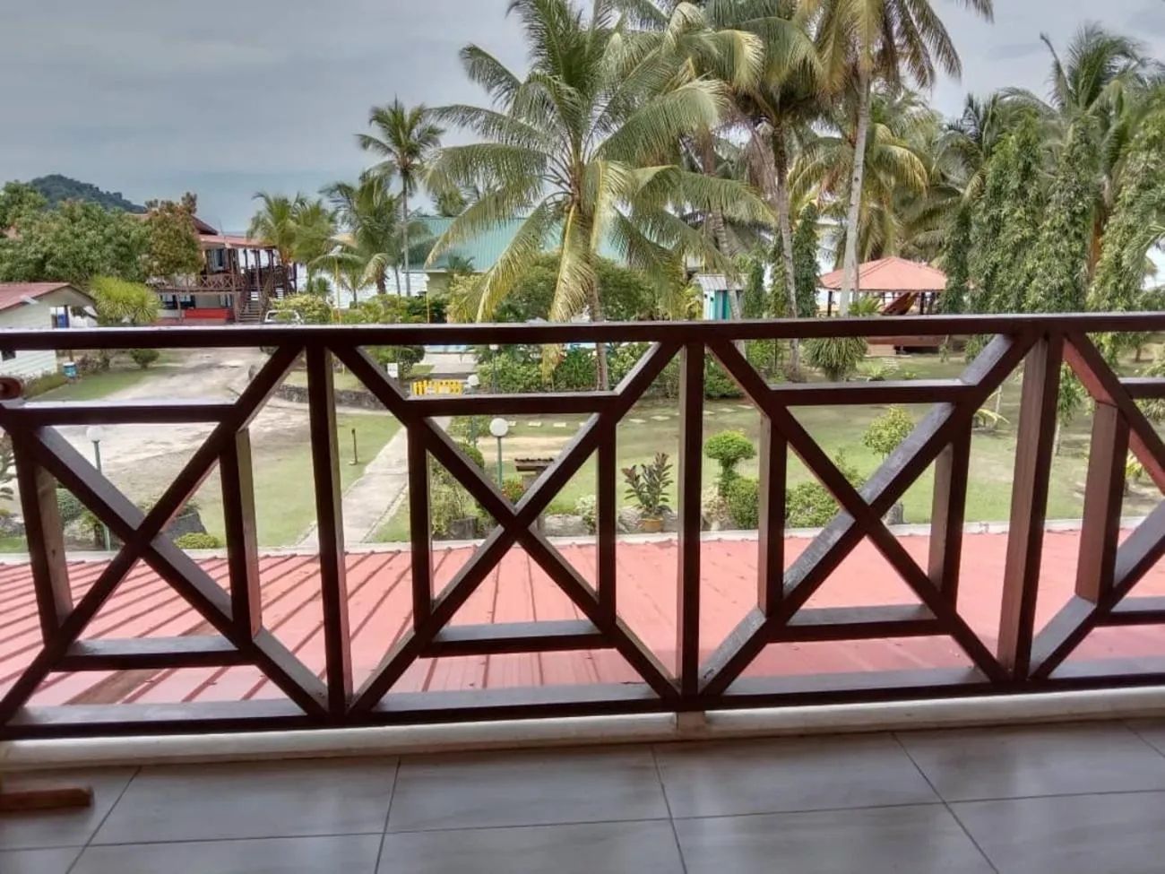 Balcony/Terrace in Seaside Travellers Inn