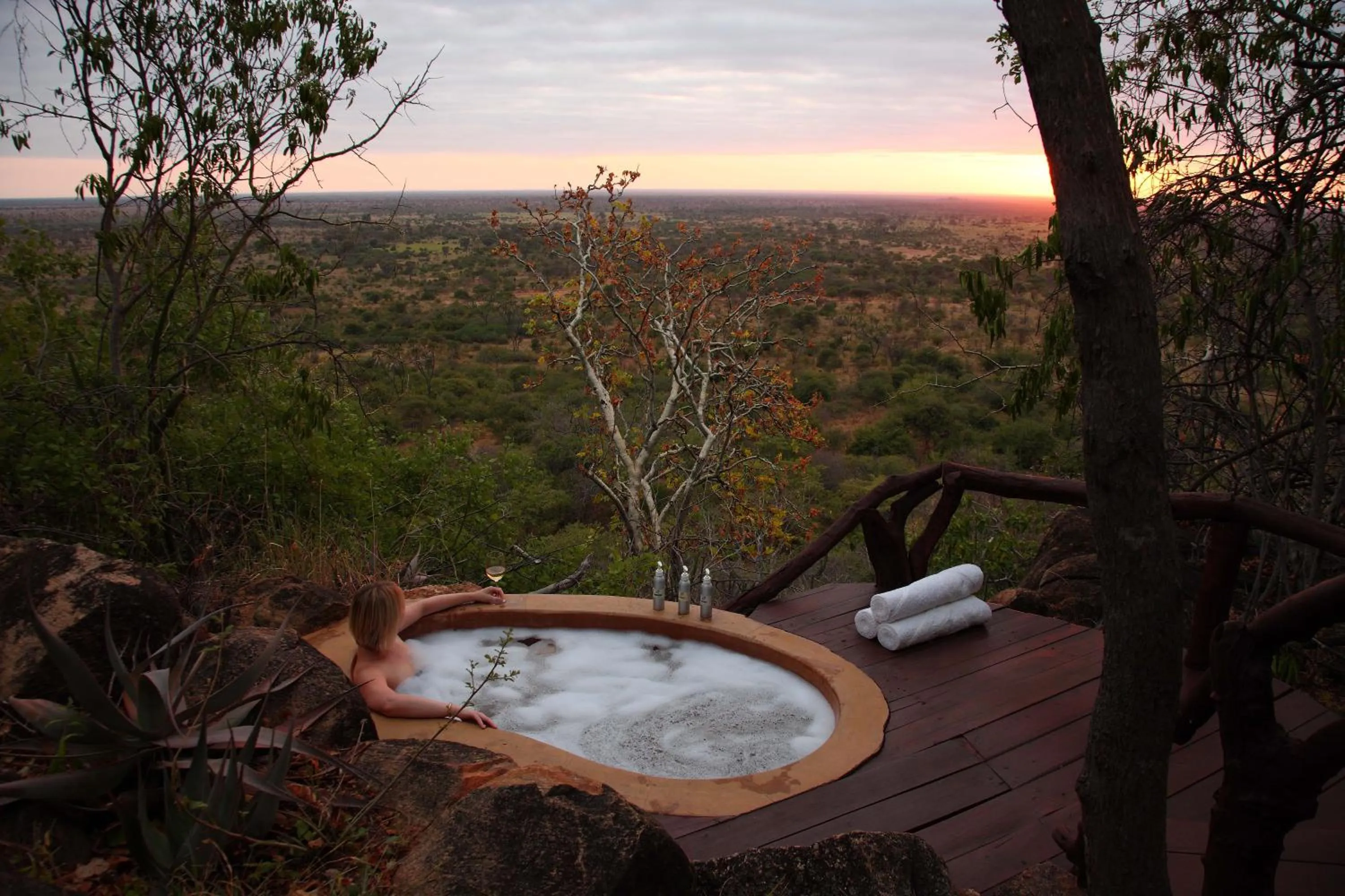 Hot Tub in Elewana Elsa's Kopje
