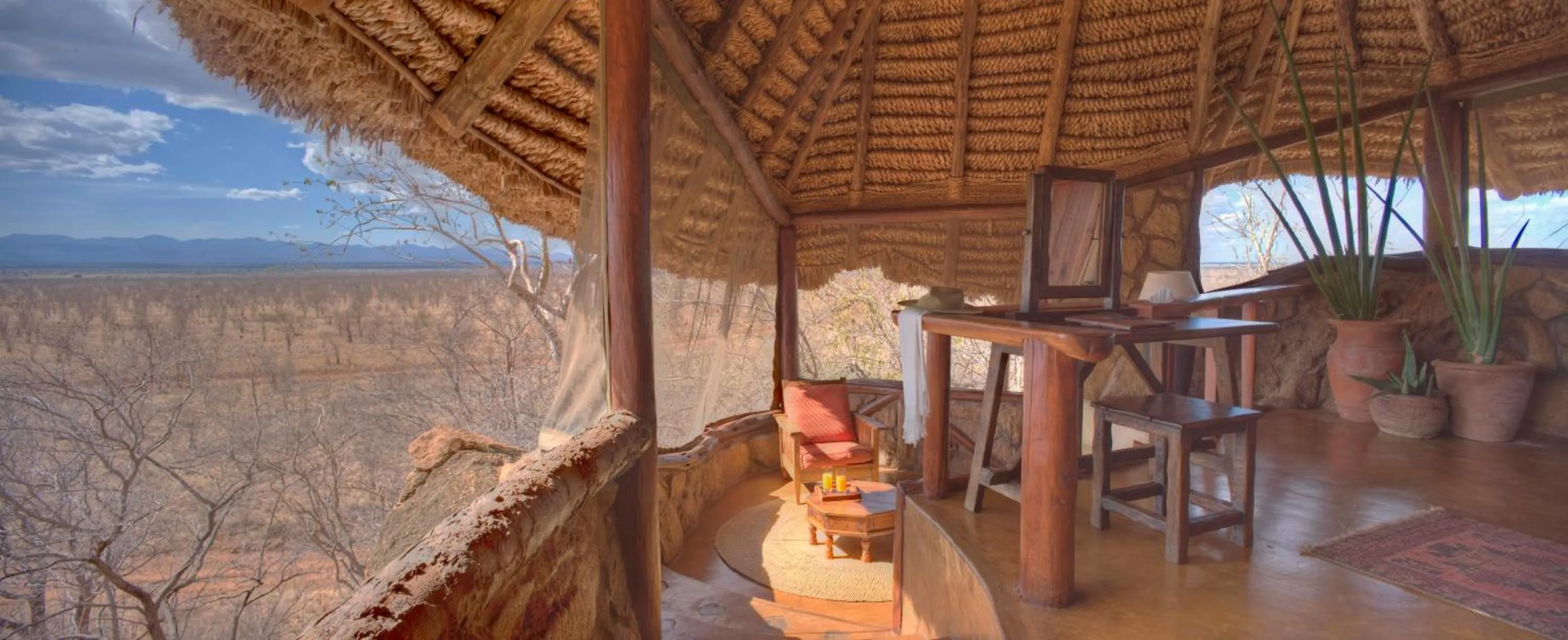 View (from property/room) in Elewana Elsa's Kopje