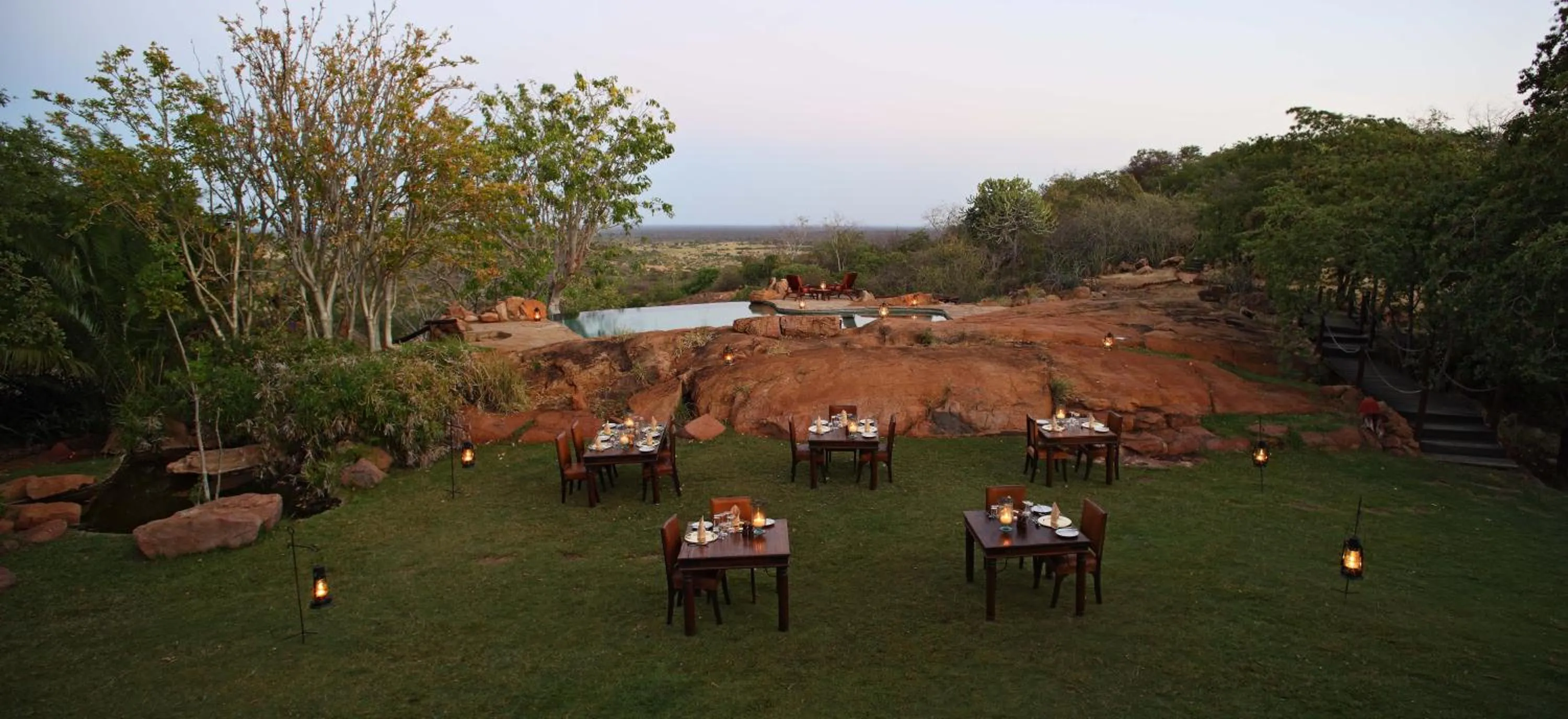 Dinner in Elewana Elsa's Kopje