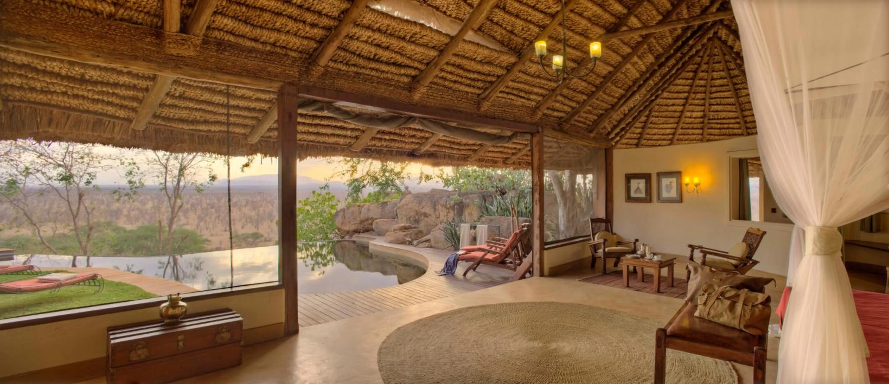 View (from property/room) in Elewana Elsa's Kopje