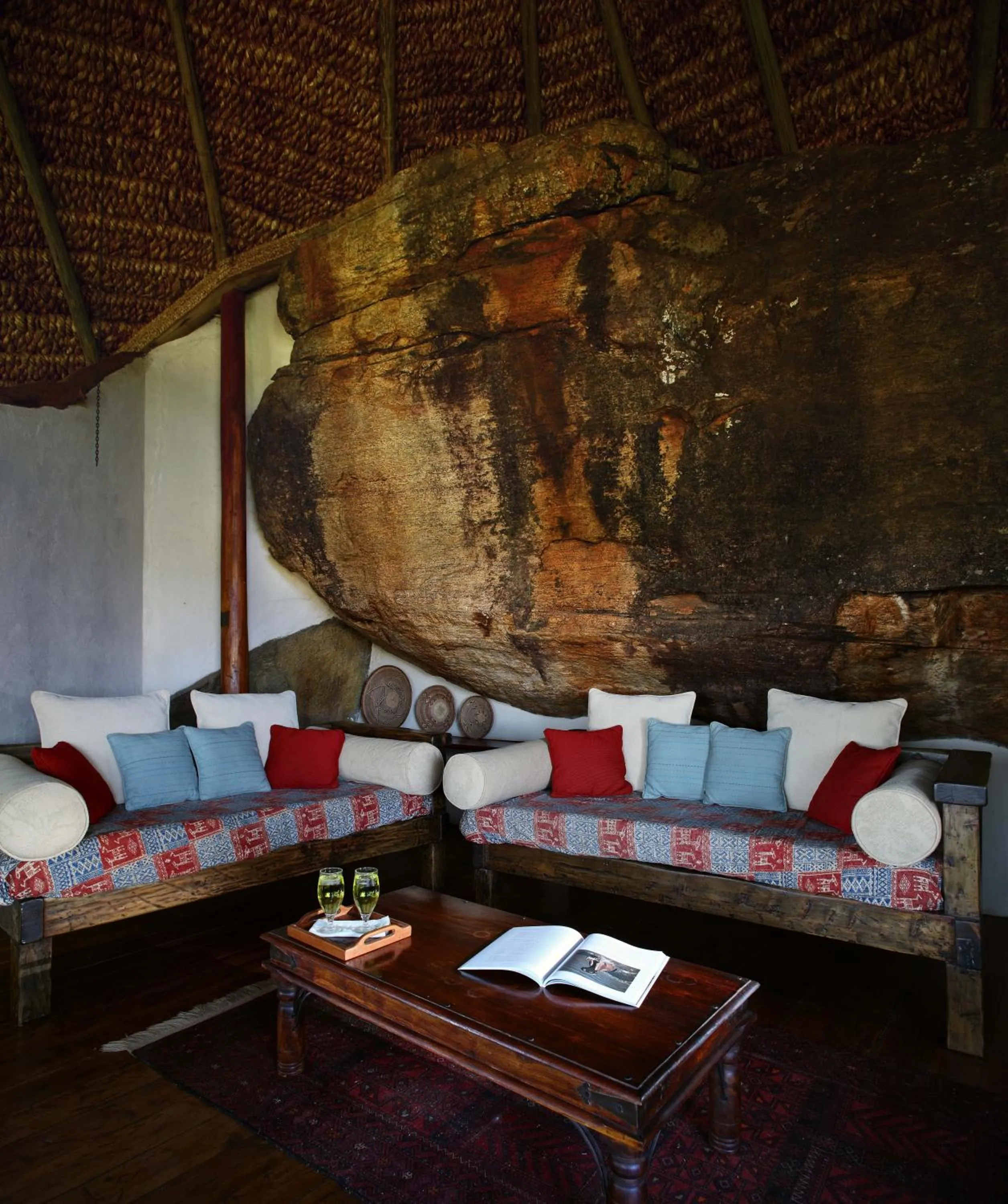 Living room in Elewana Elsa's Kopje