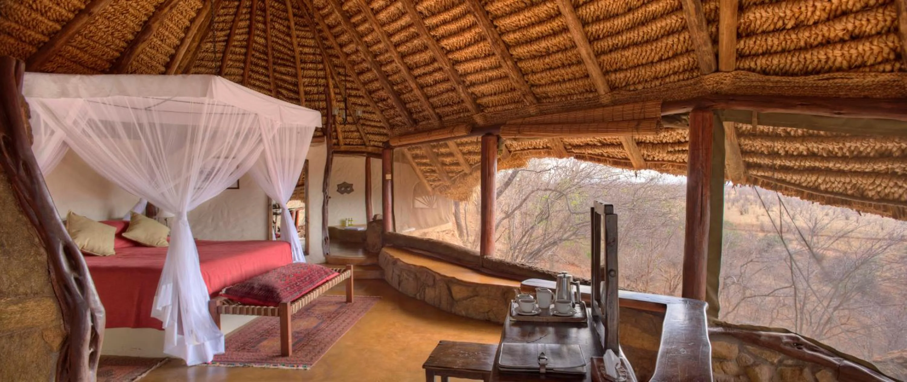 Photo of the whole room, Bed in Elewana Elsa's Kopje