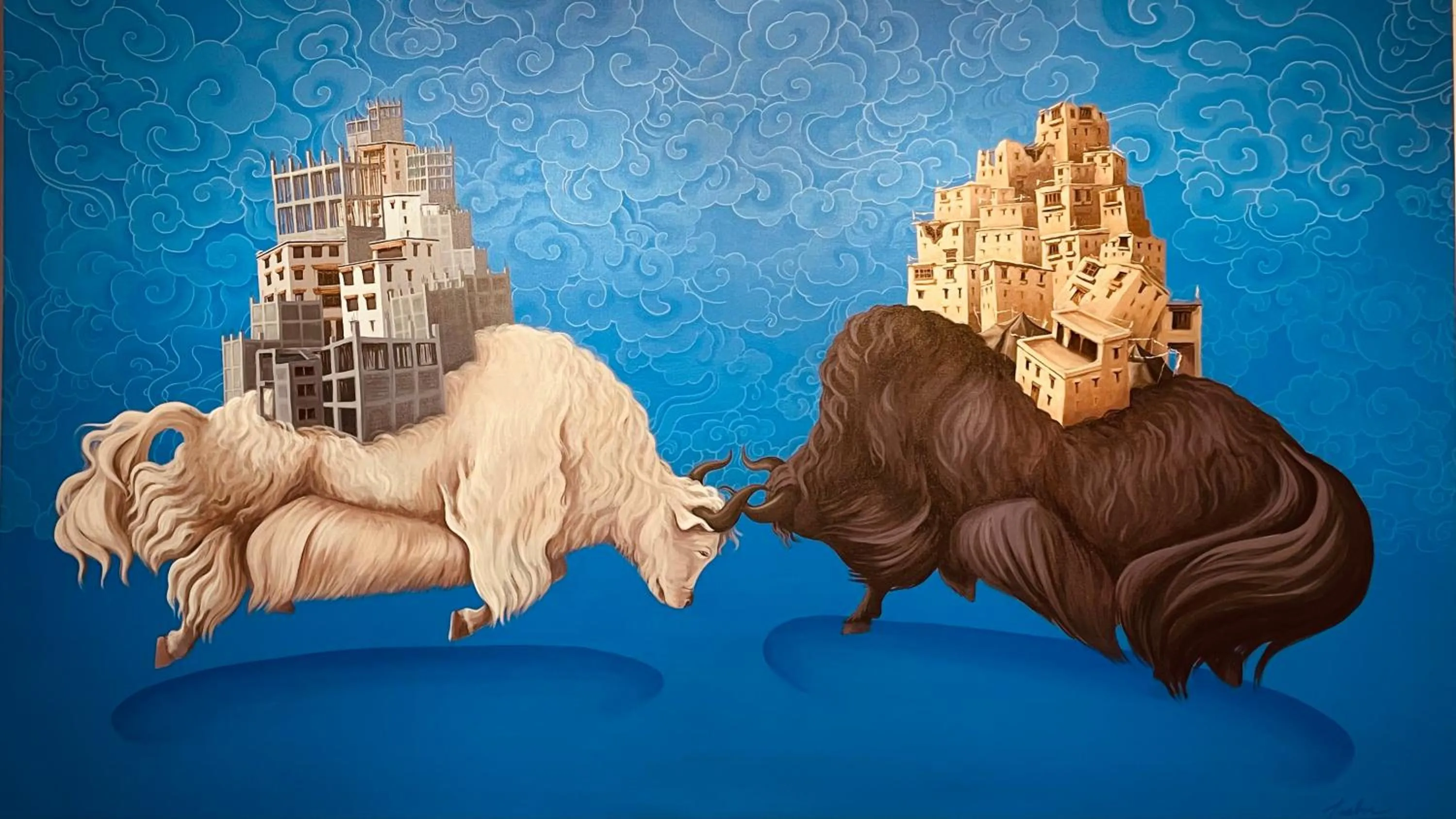 Decorative detail in Raybo Hostel - Serene stay with 5 mins walk from the main market