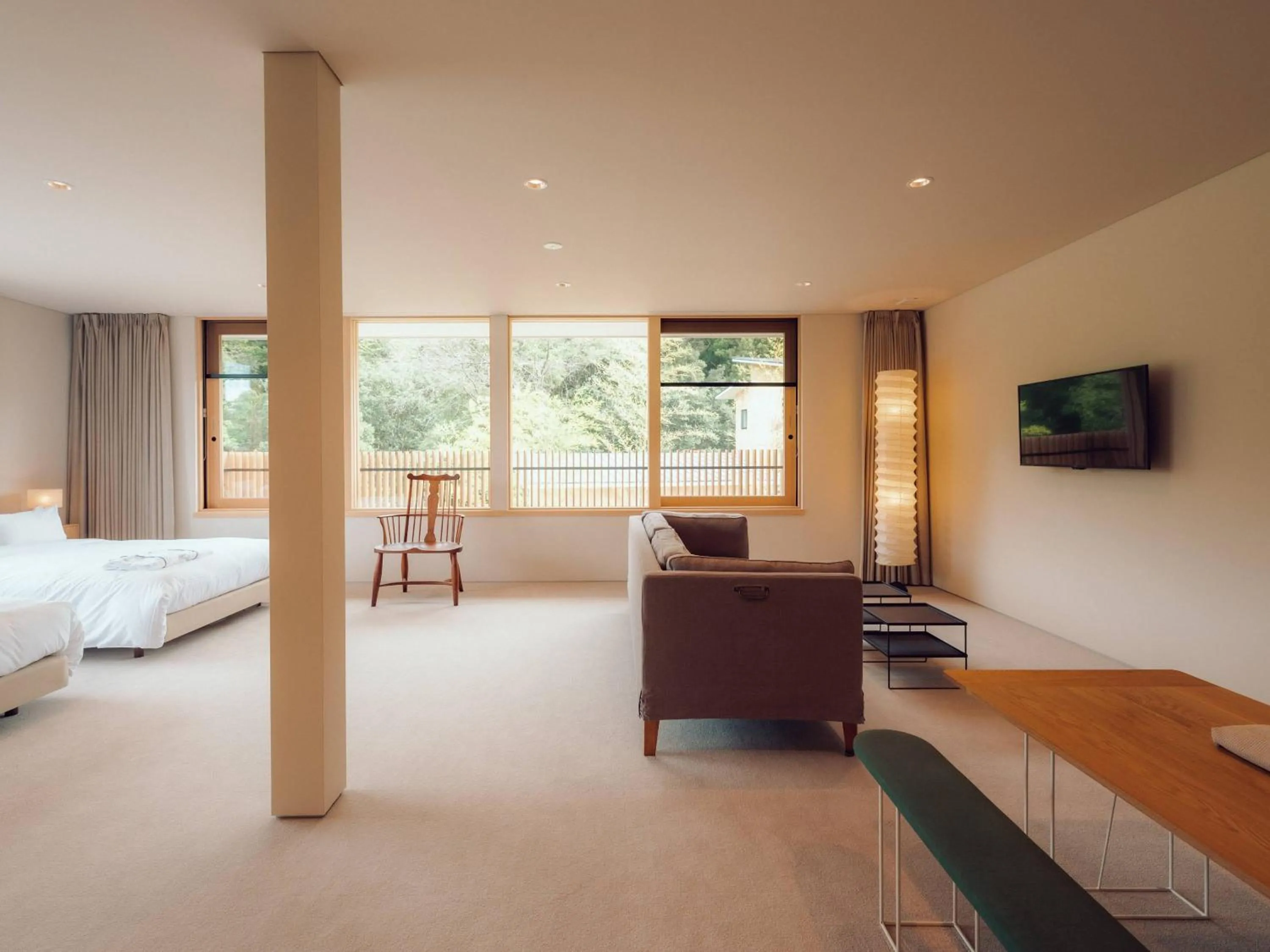 Photo of the whole room, Bed in Hatago Vison