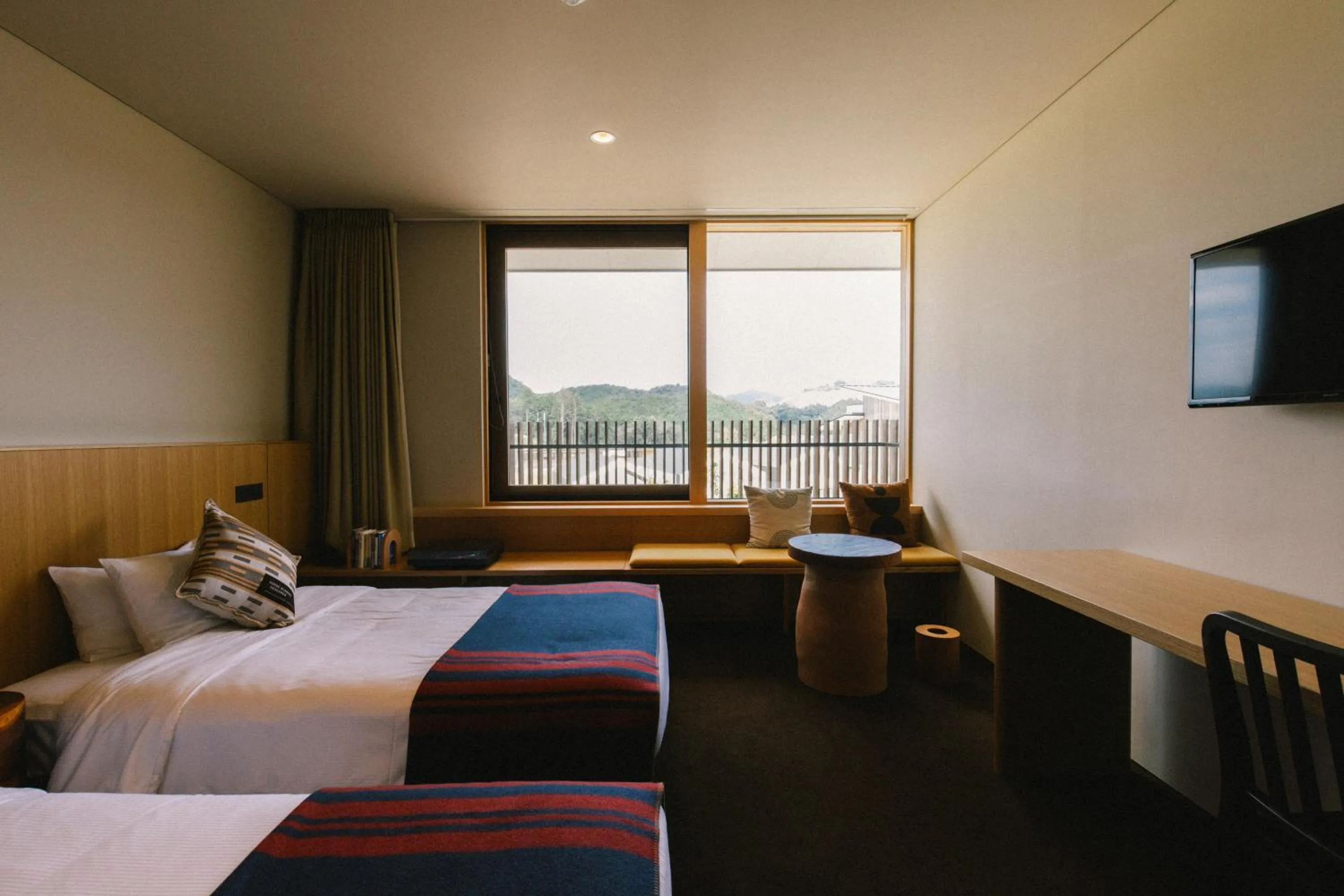 Bedroom, Bed in Hatago Vison