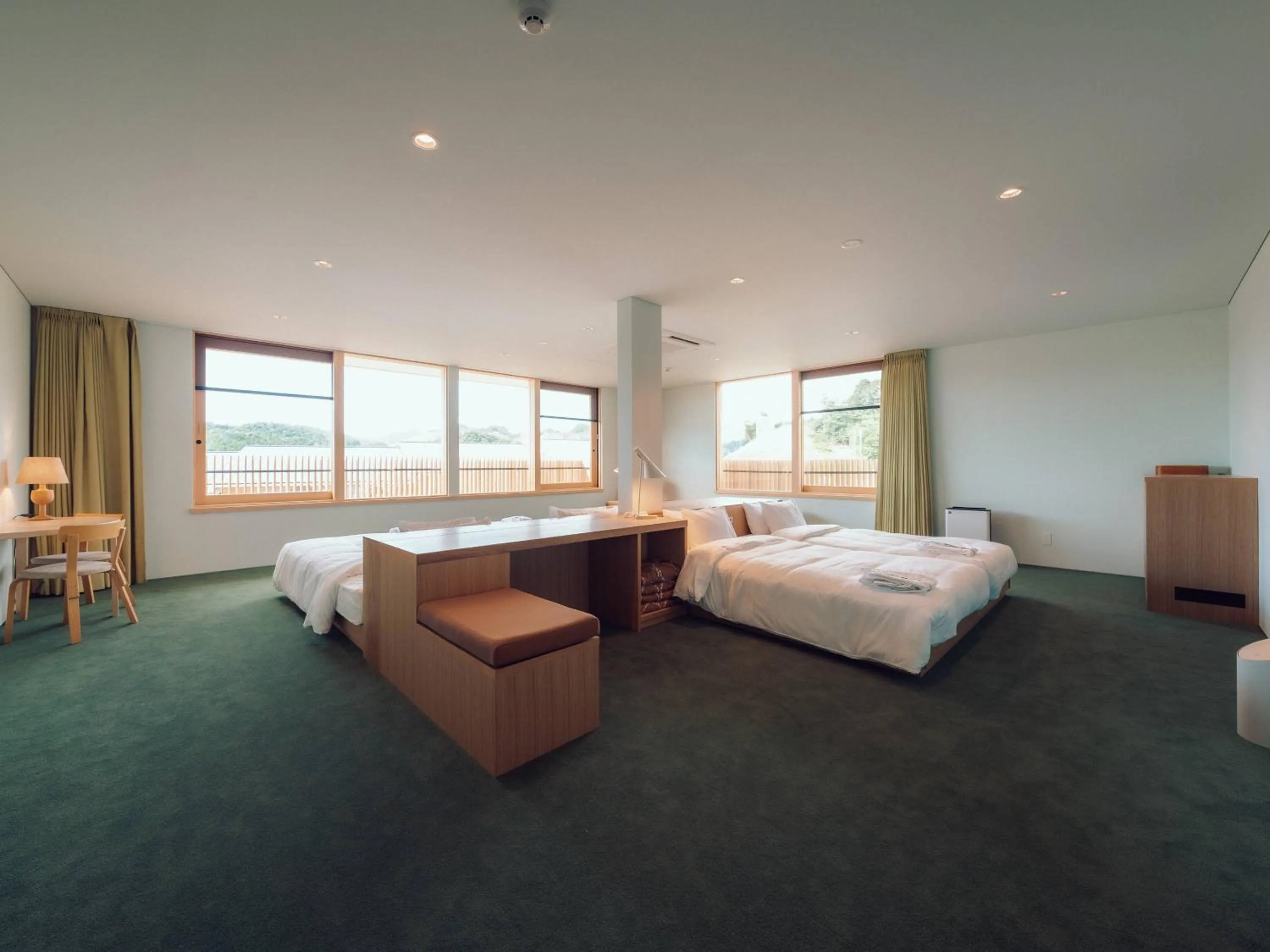 Photo of the whole room, Bed in Hatago Vison