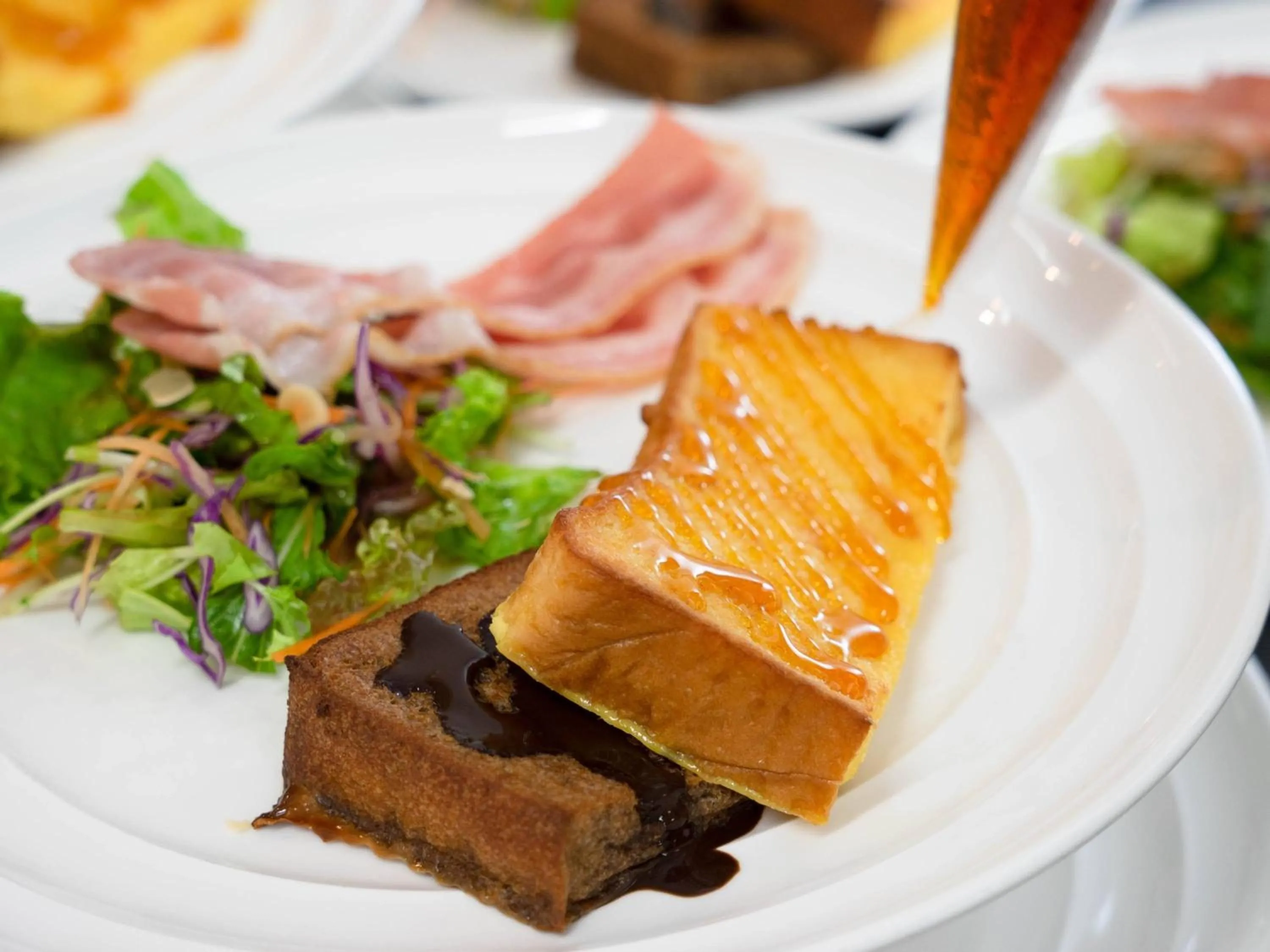 Buffet breakfast in Hatago Vison