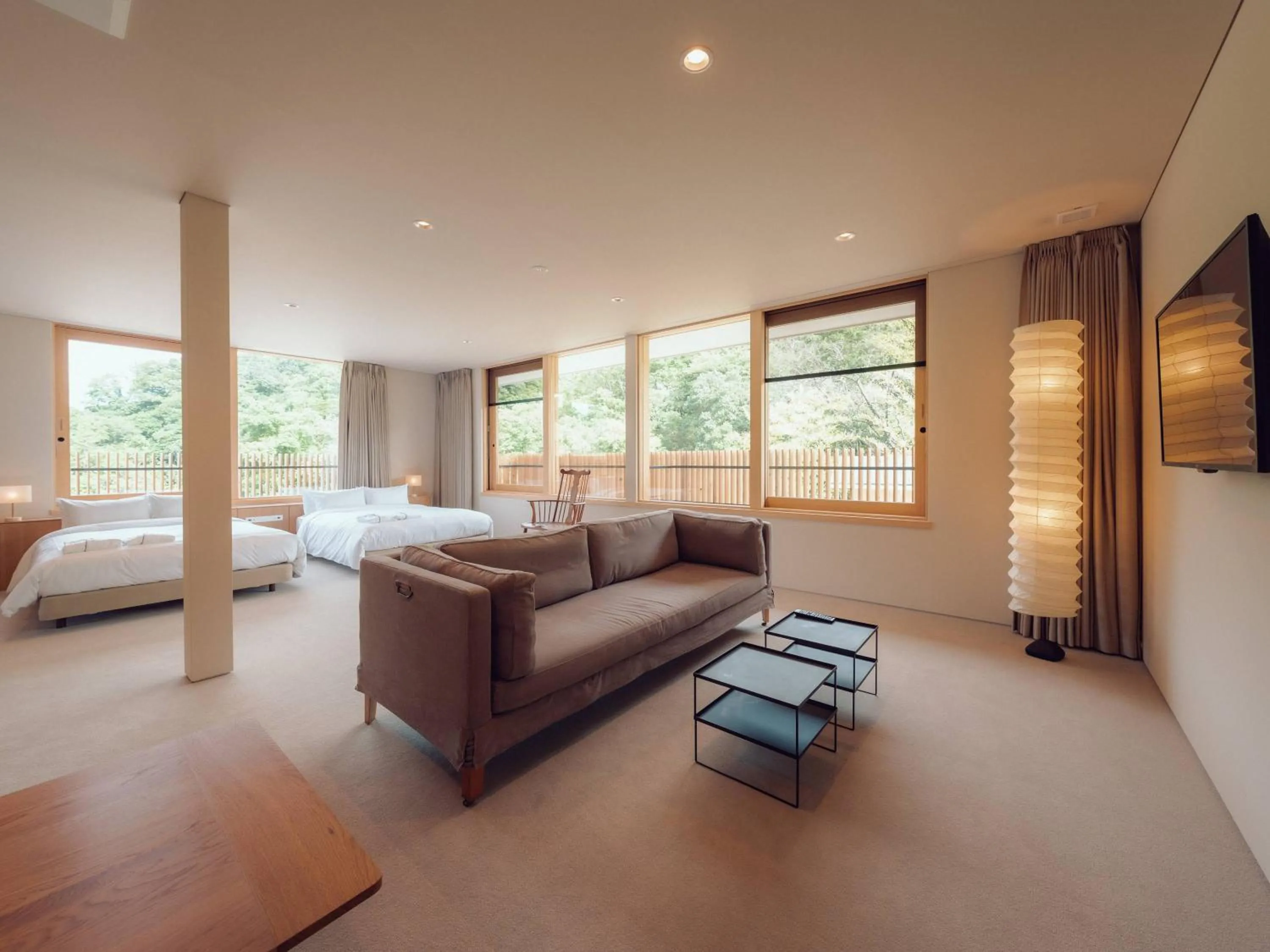 Photo of the whole room, Bed in Hatago Vison