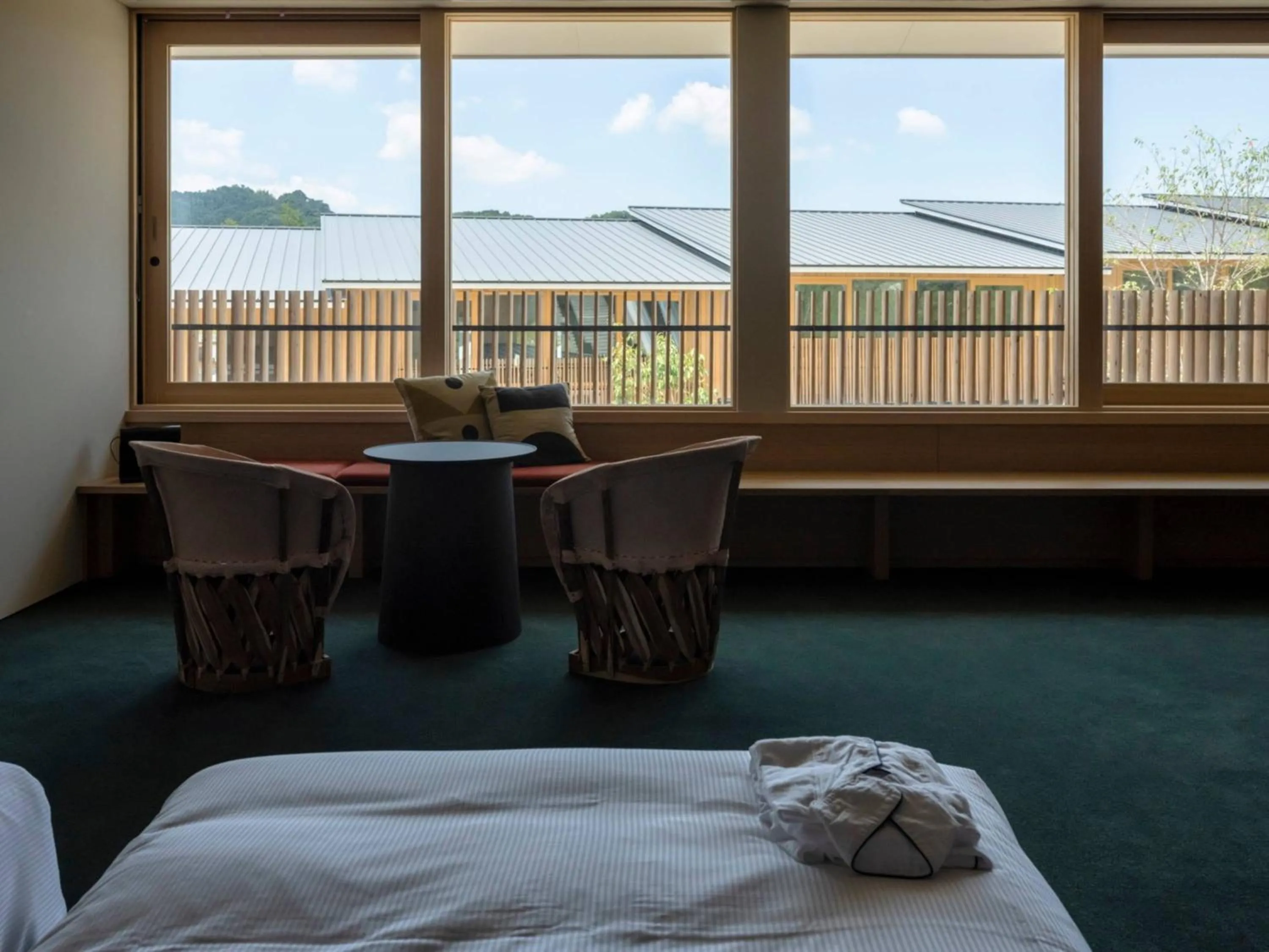 View (from property/room), Bed in Hatago Vison