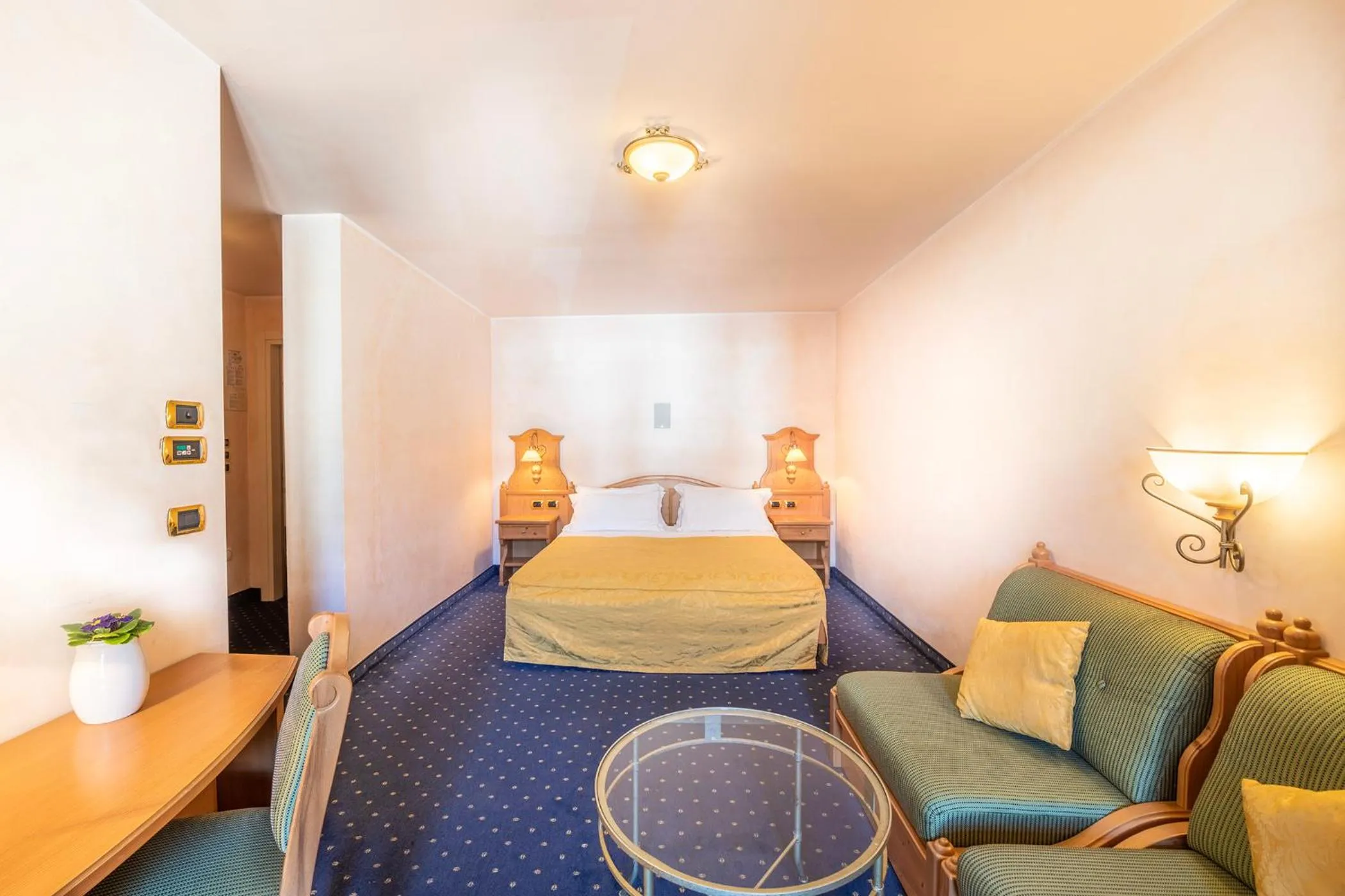 Bed in Hotel Relais Orsingher