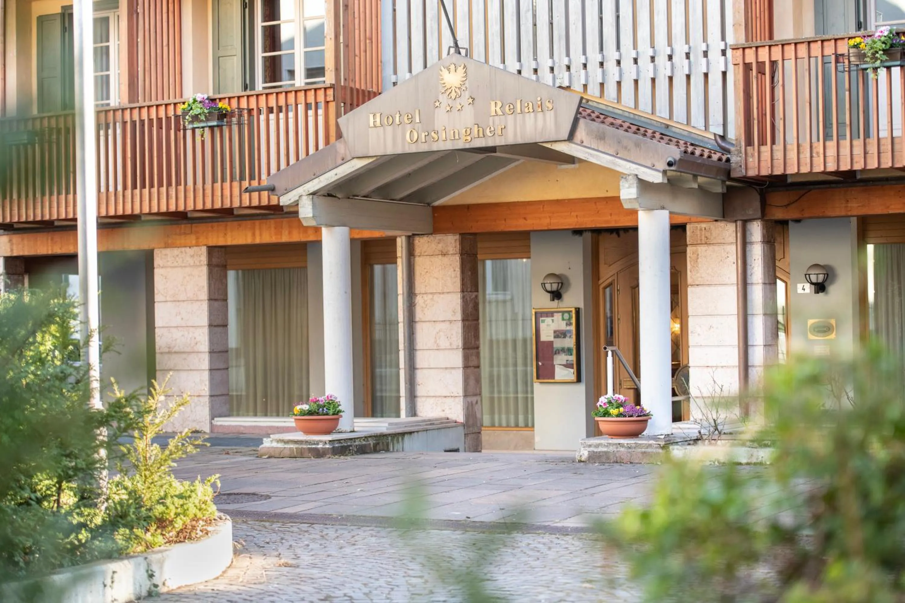 Property building in Hotel Relais Orsingher