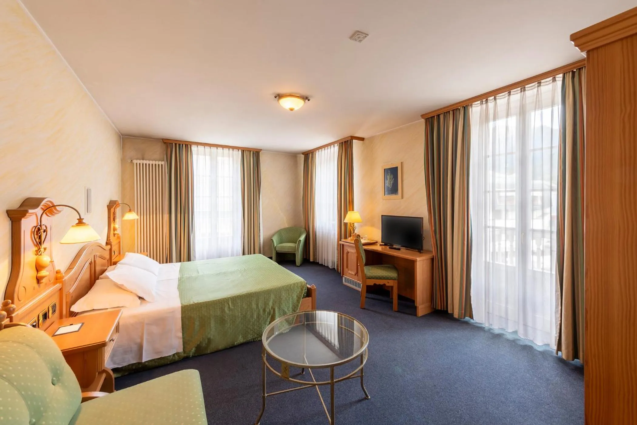 Bed in Hotel Relais Orsingher