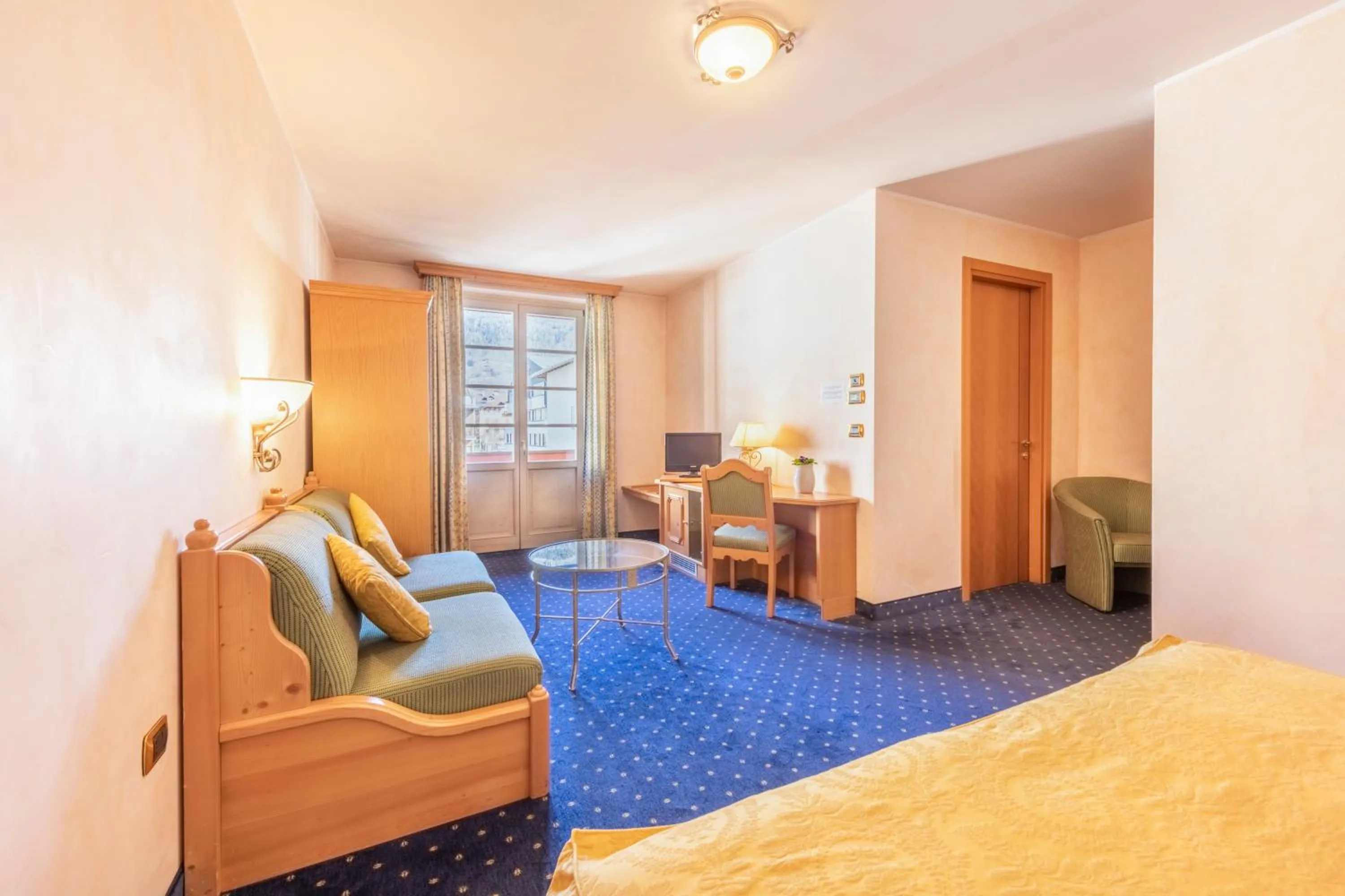 Bed in Hotel Relais Orsingher