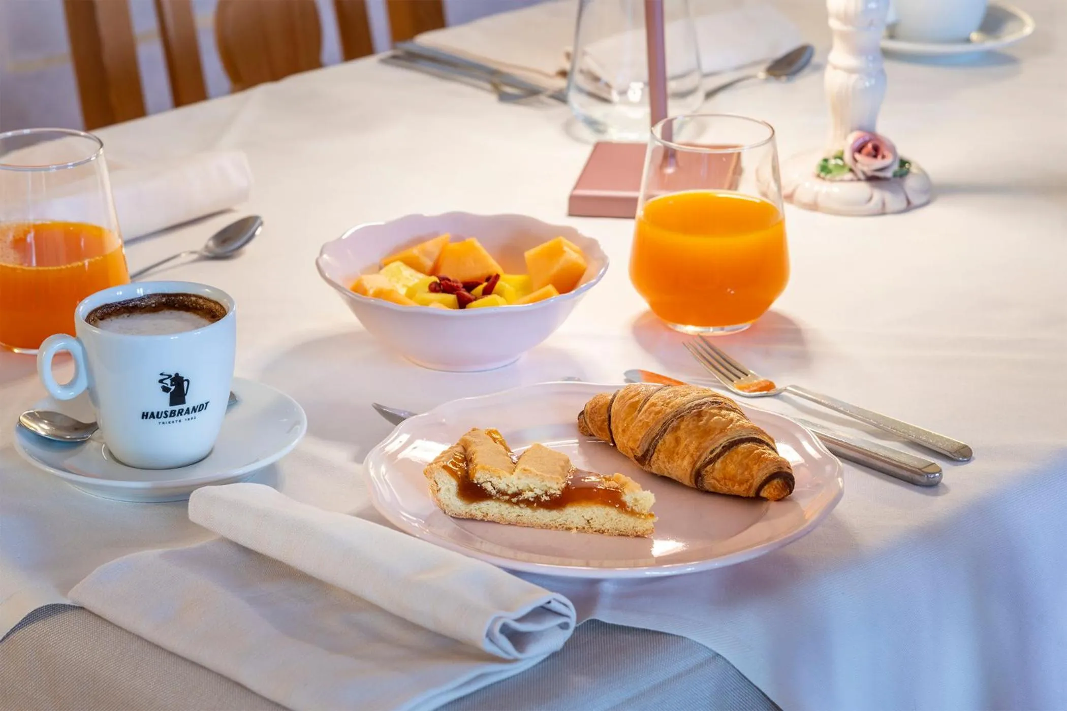 Food and drinks in Hotel Relais Orsingher