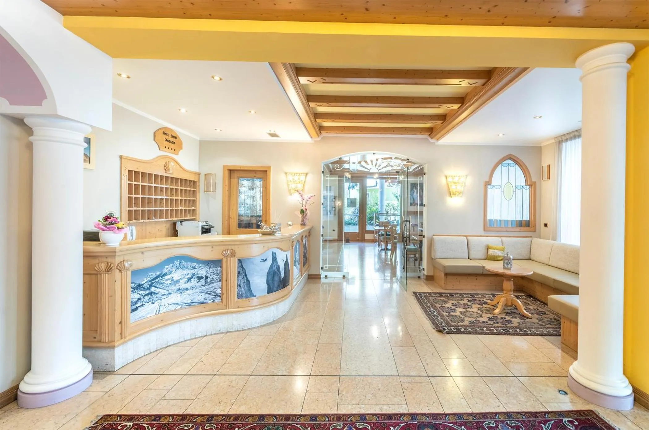 Lobby or reception in Hotel Relais Orsingher