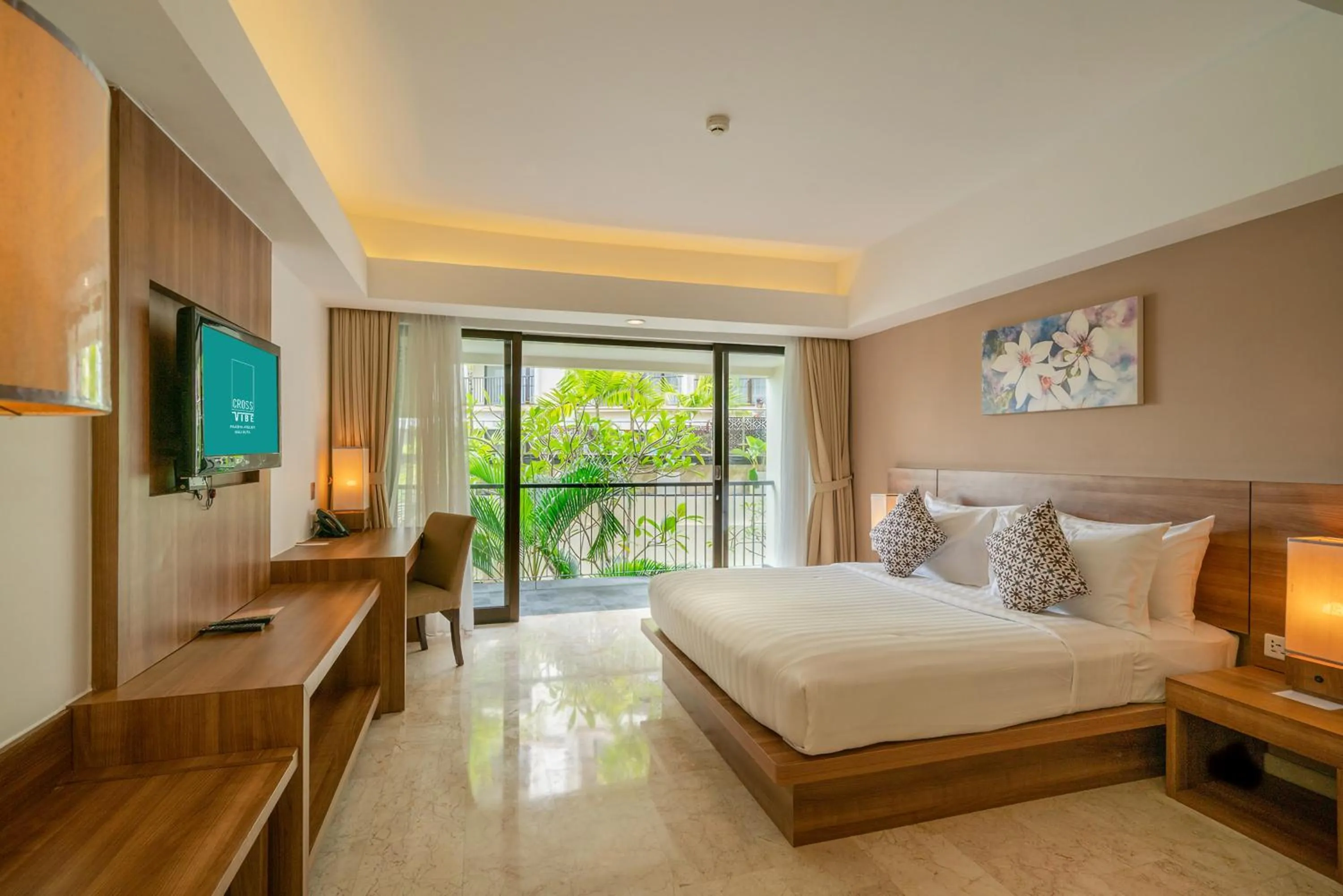 Bed in Cross Vibe Paasha Atelier Bali Kuta