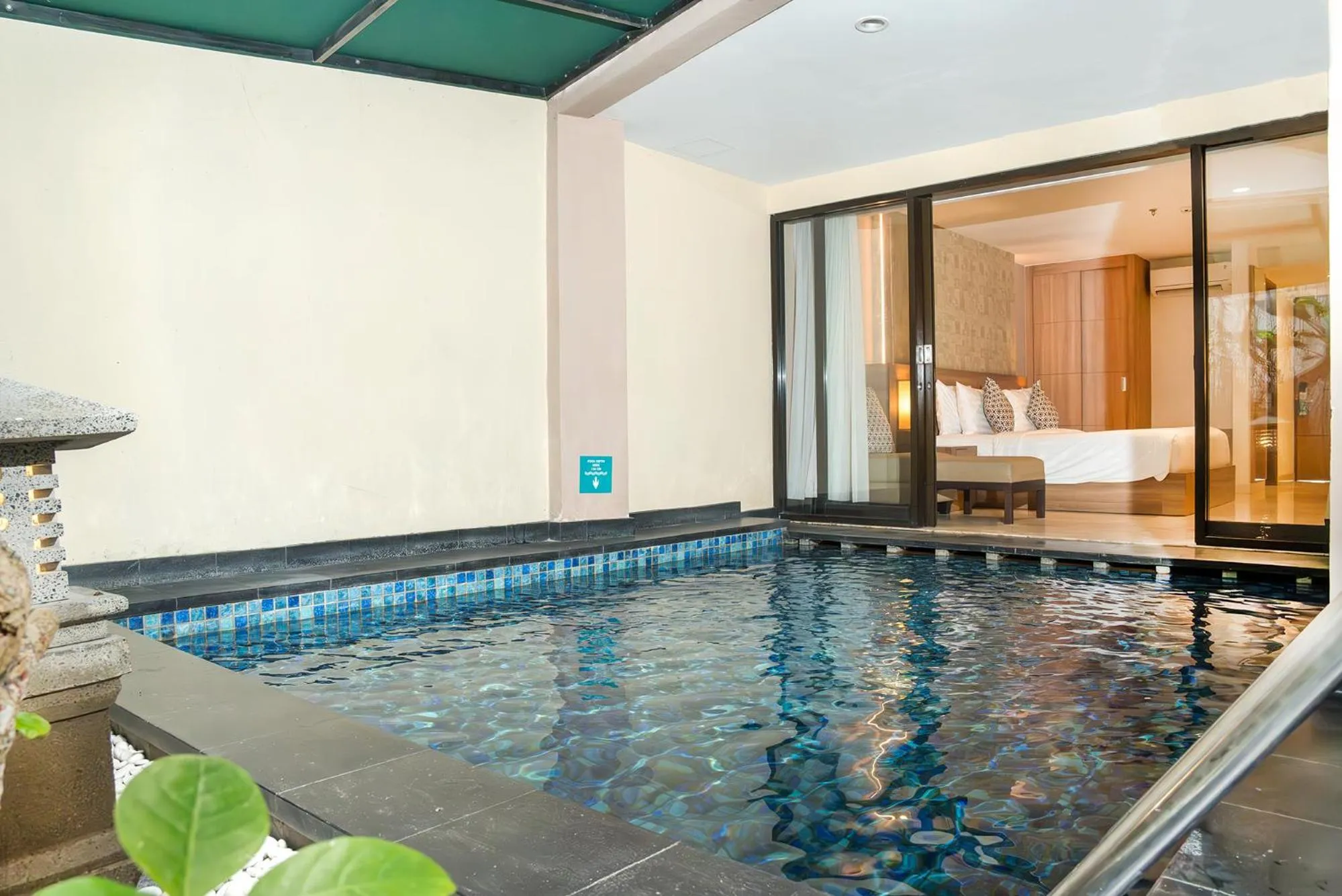 Swimming pool in Cross Vibe Paasha Atelier Bali Kuta
