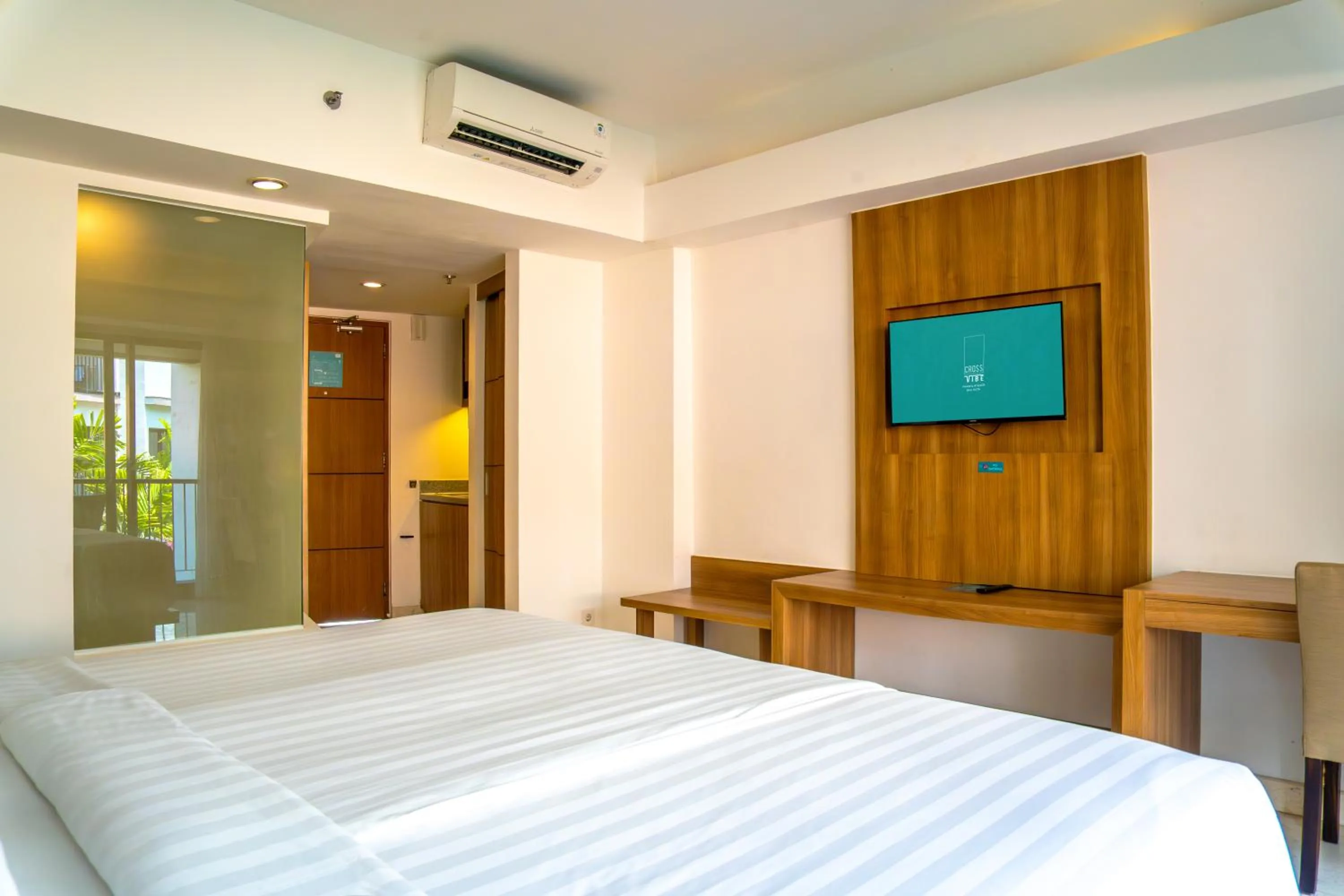 Bedroom, Bed in Cross Vibe Paasha Atelier Bali Kuta