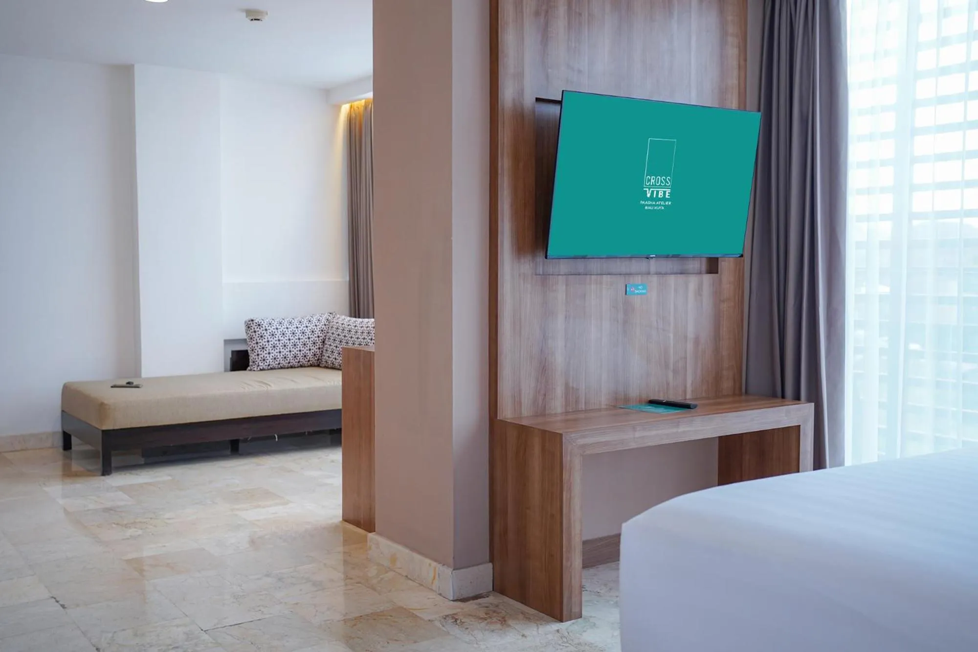 Bedroom, Bed in Cross Vibe Paasha Atelier Bali Kuta