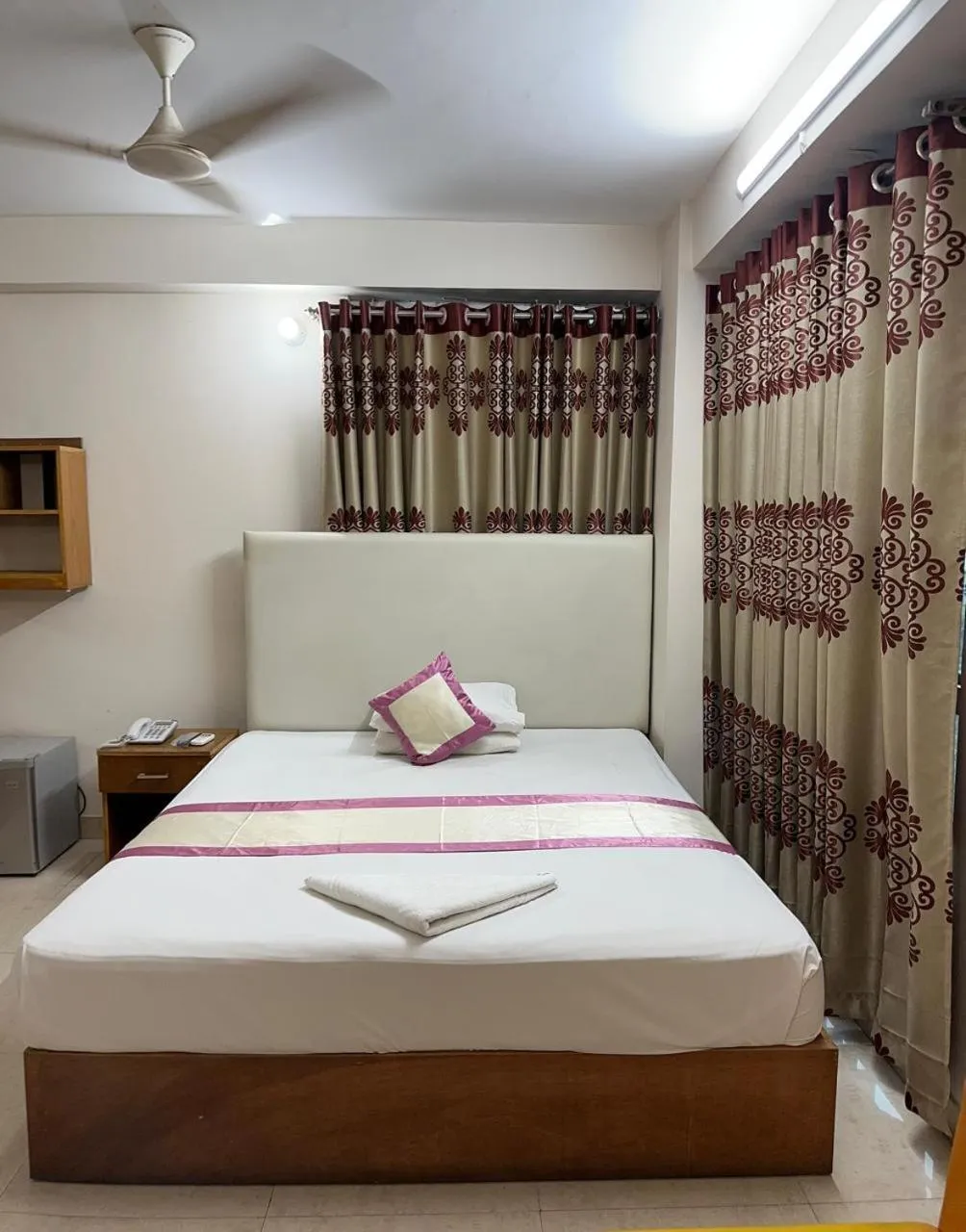 Bed in Platinum Hotel Ltd