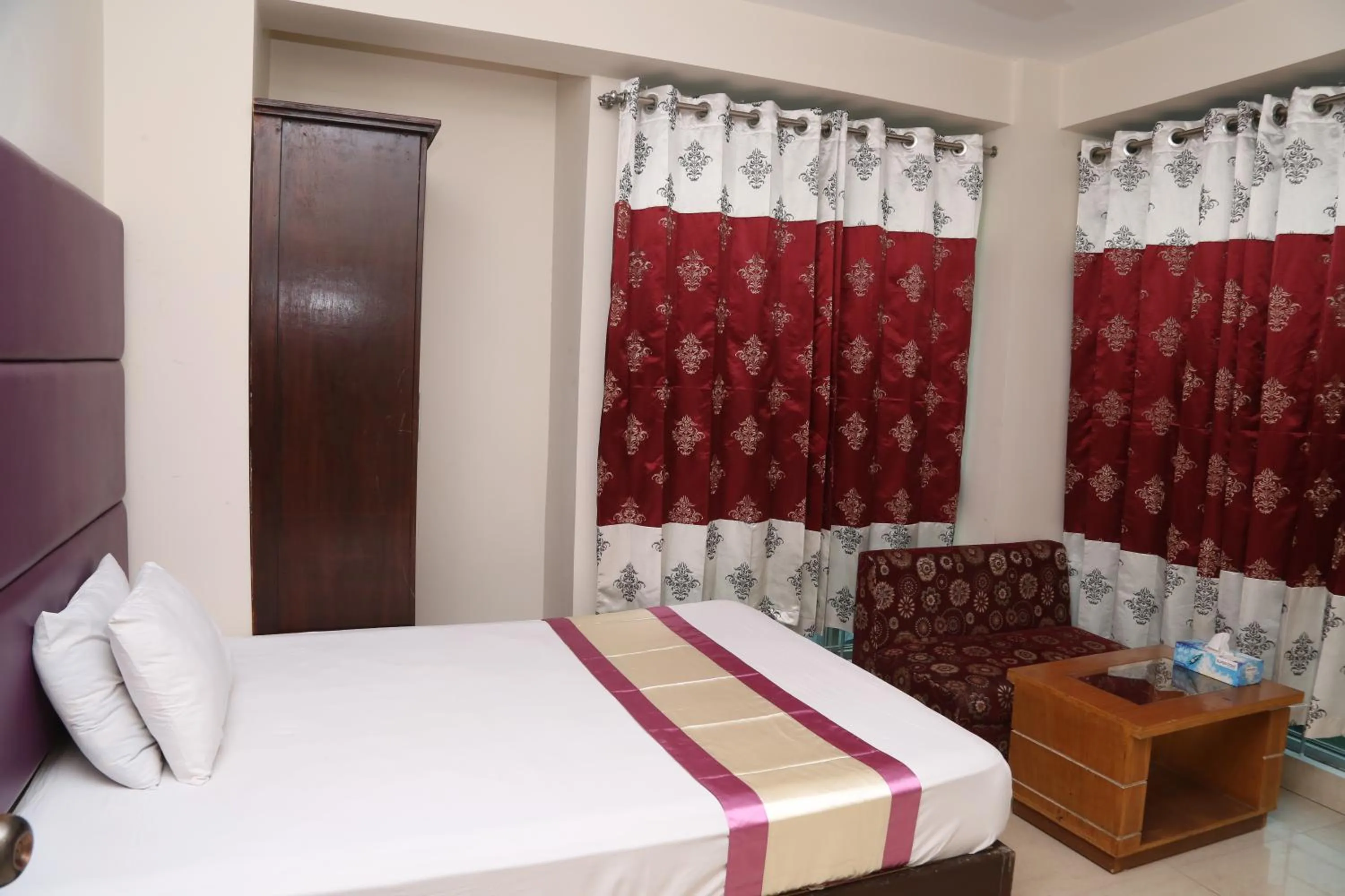 Bed in Platinum Hotel Ltd