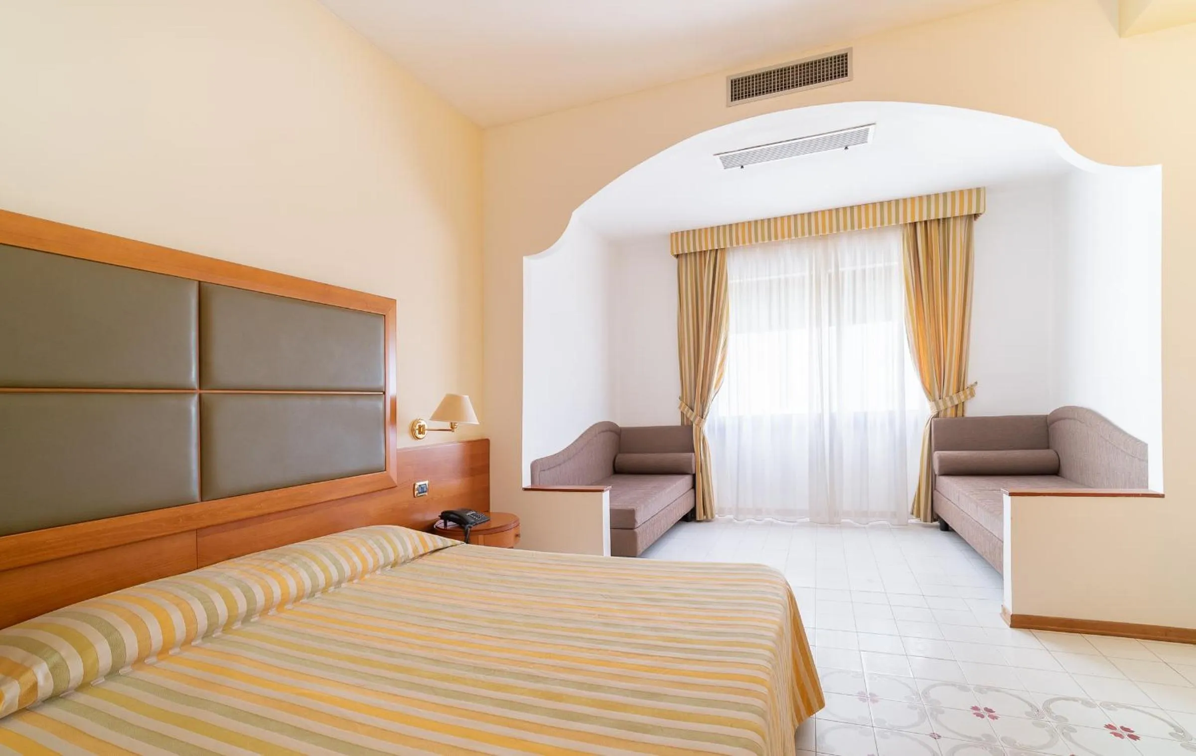 Bed in Grand Hotel Don Juan