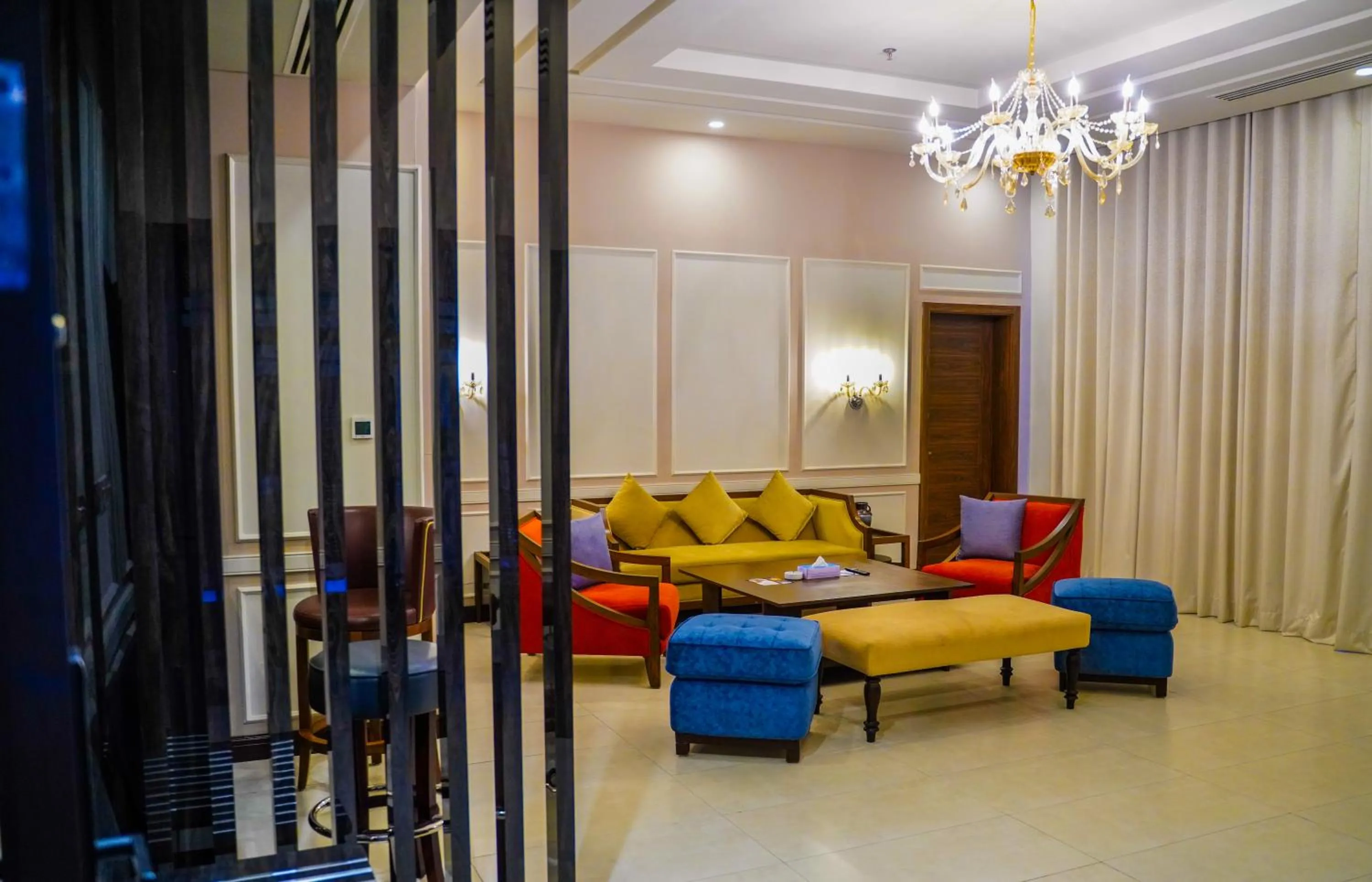 Living room in IFQ Hotel & Resort Islamabad