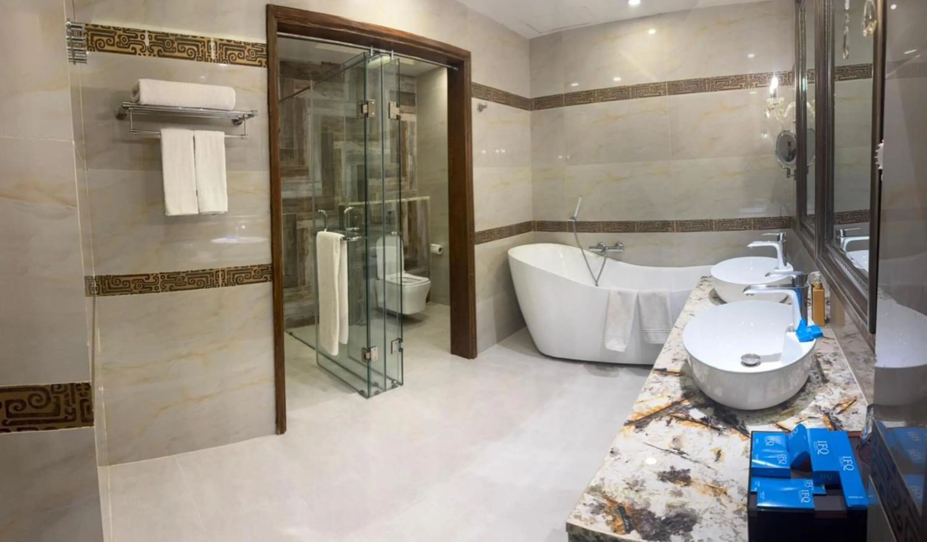 Toilet in IFQ Hotel & Resort Islamabad