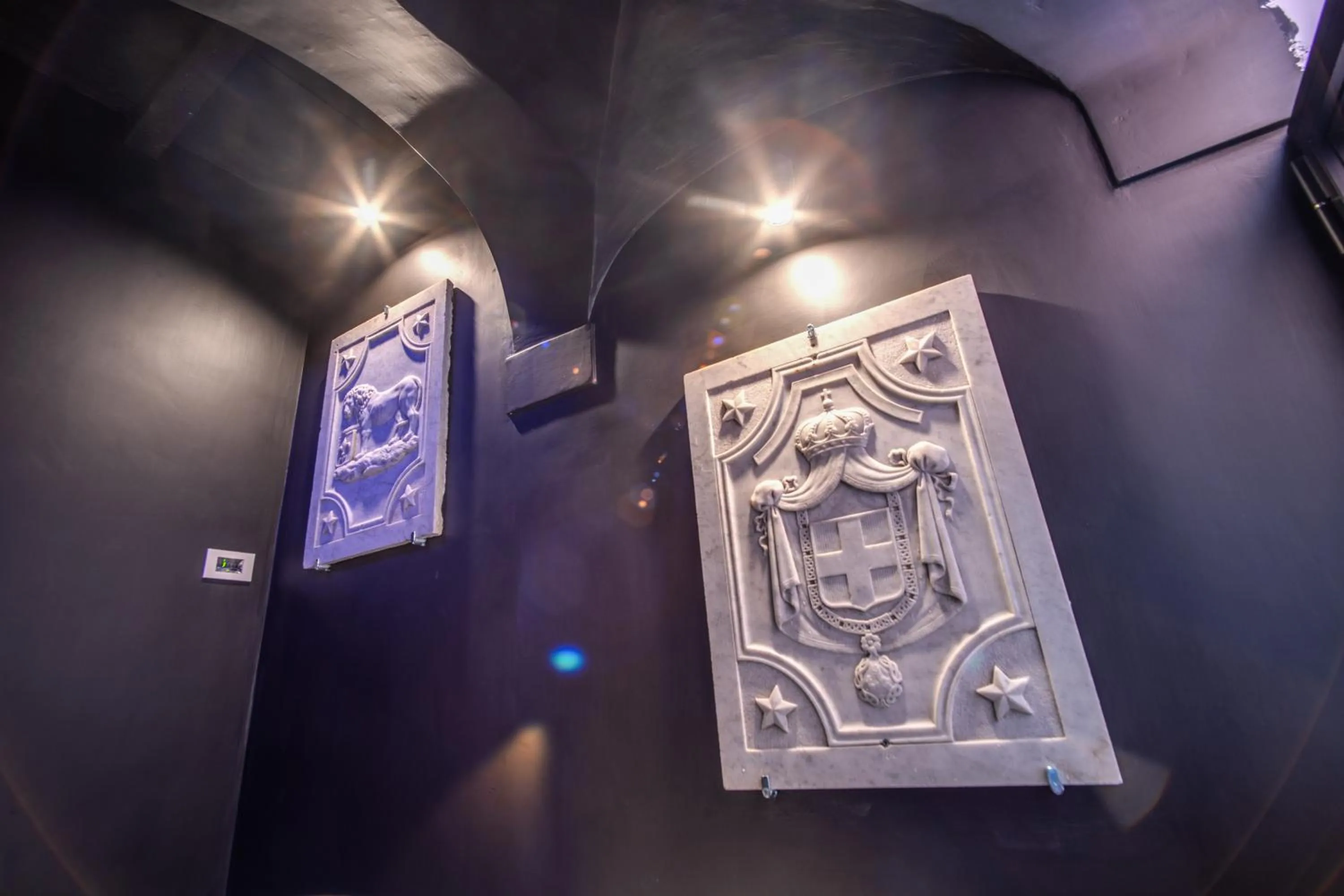 Decorative detail in Palazzetto Trevi