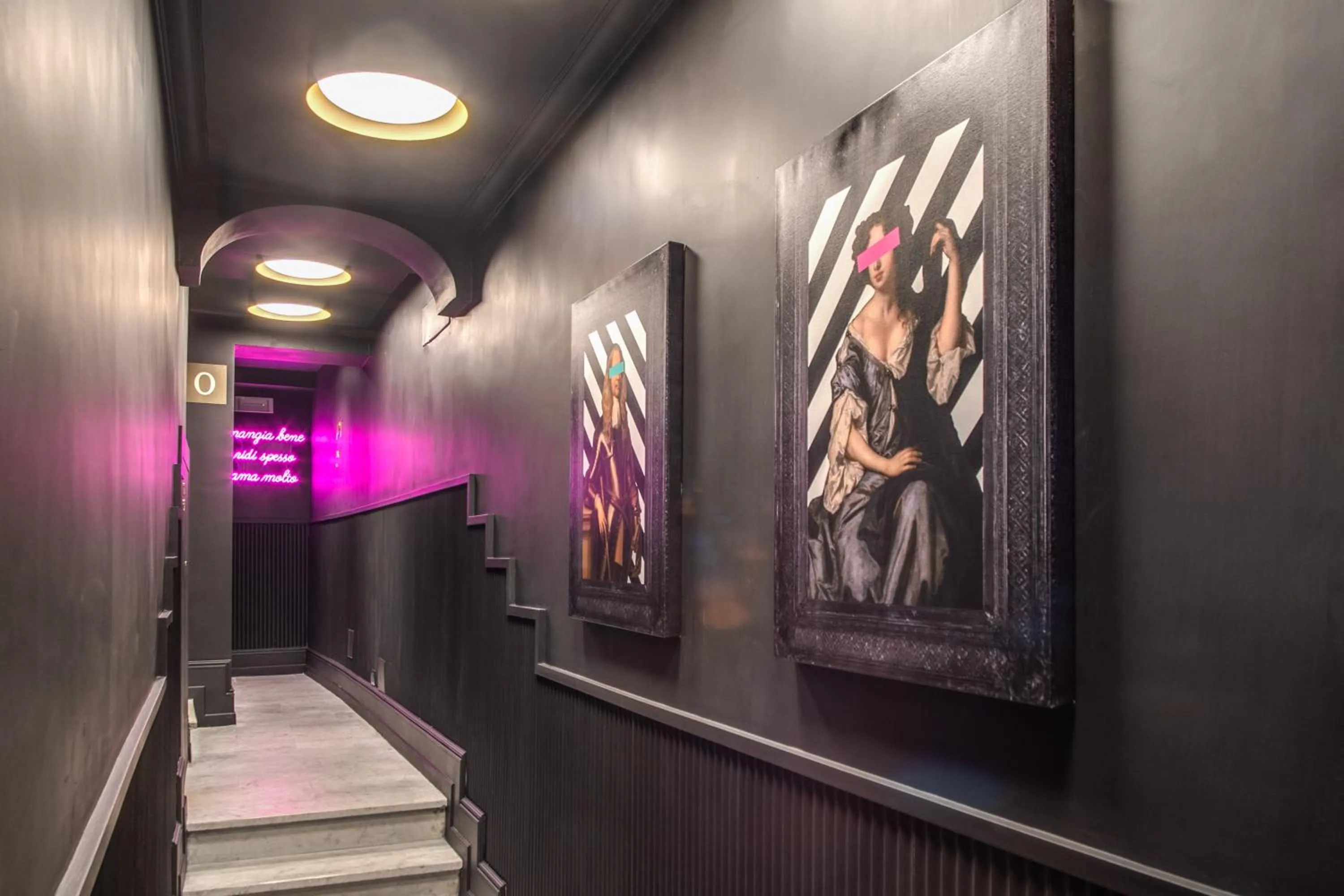 Decorative detail in Palazzetto Trevi