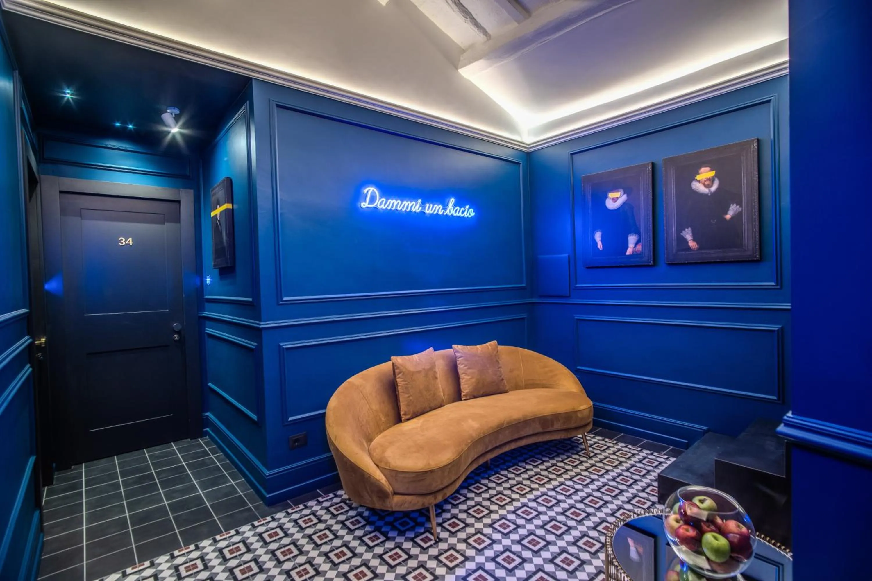 Living room in Palazzetto Trevi