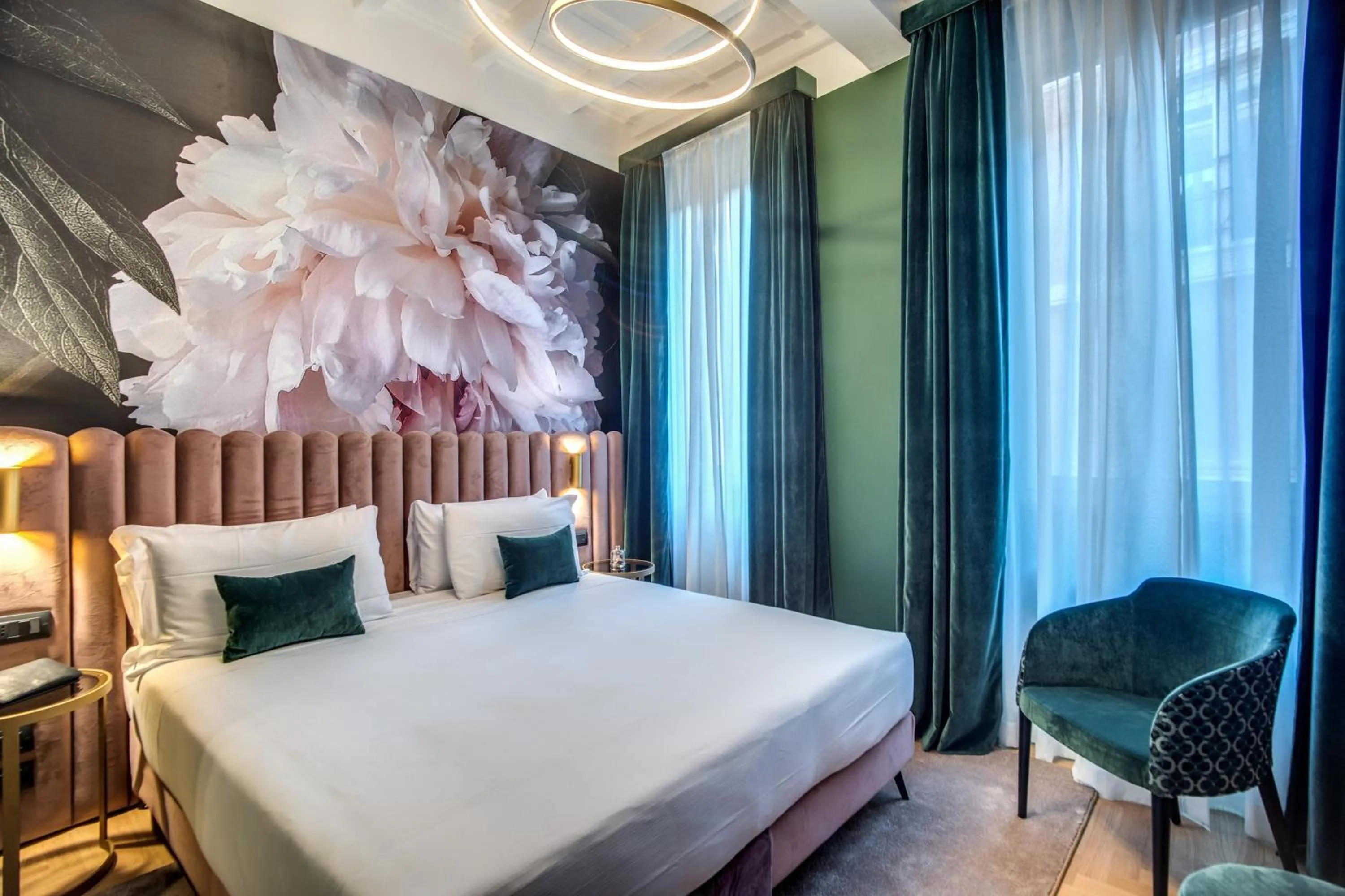 Bedroom, Bed in Palazzetto Trevi