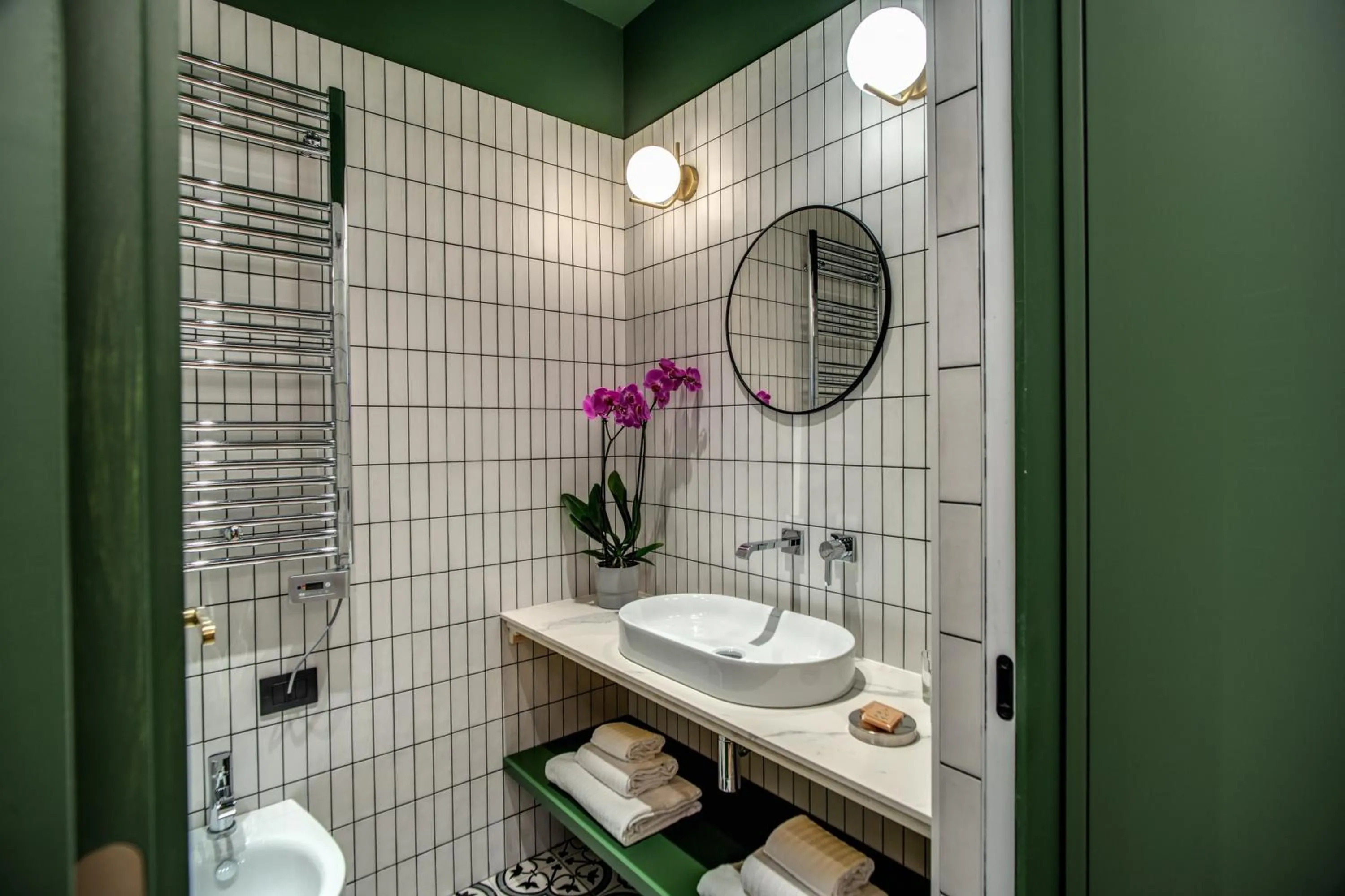 Bedroom in Palazzetto Trevi