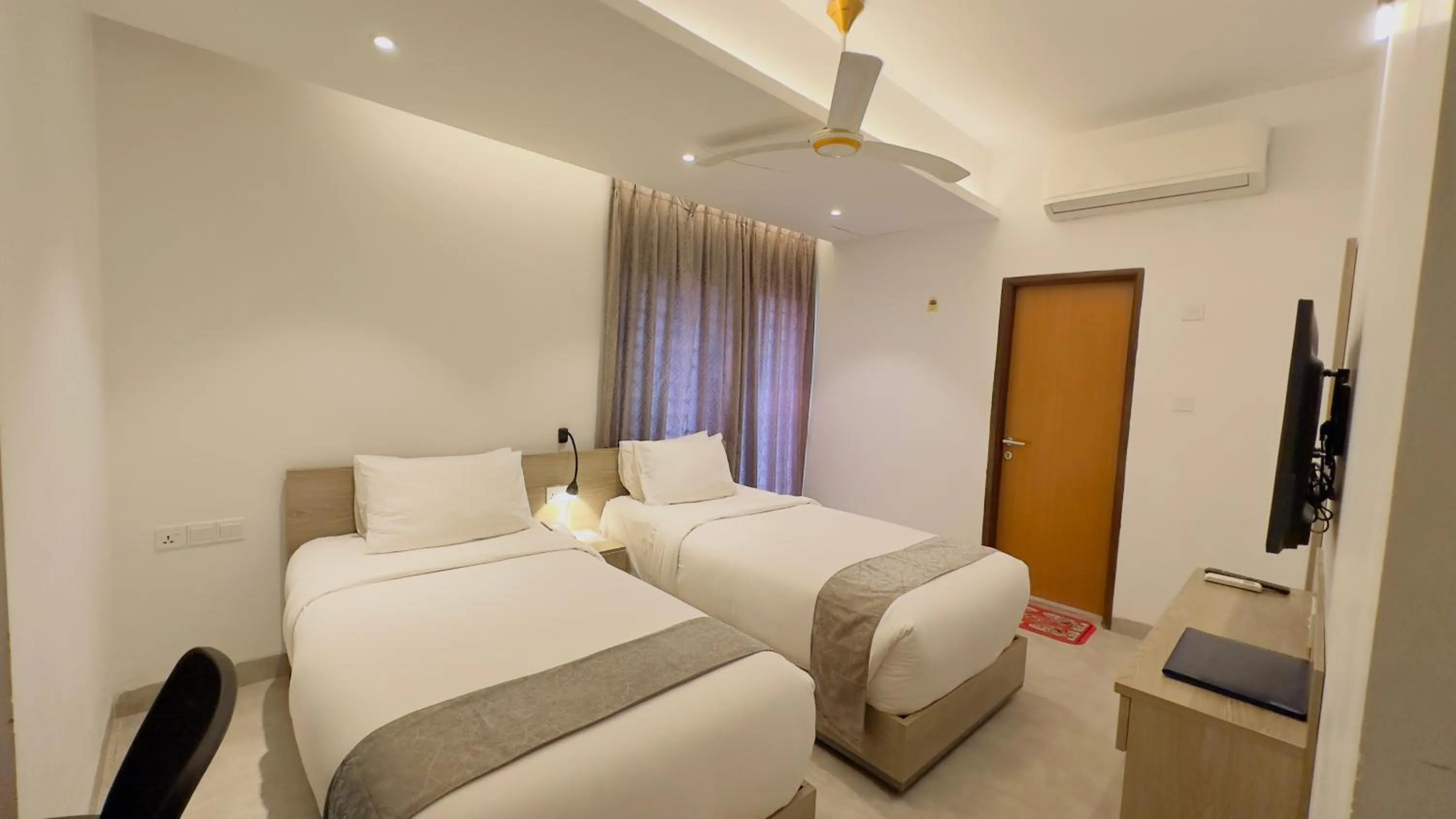Bed in Priyo Nibash Stylish Residential Hotel