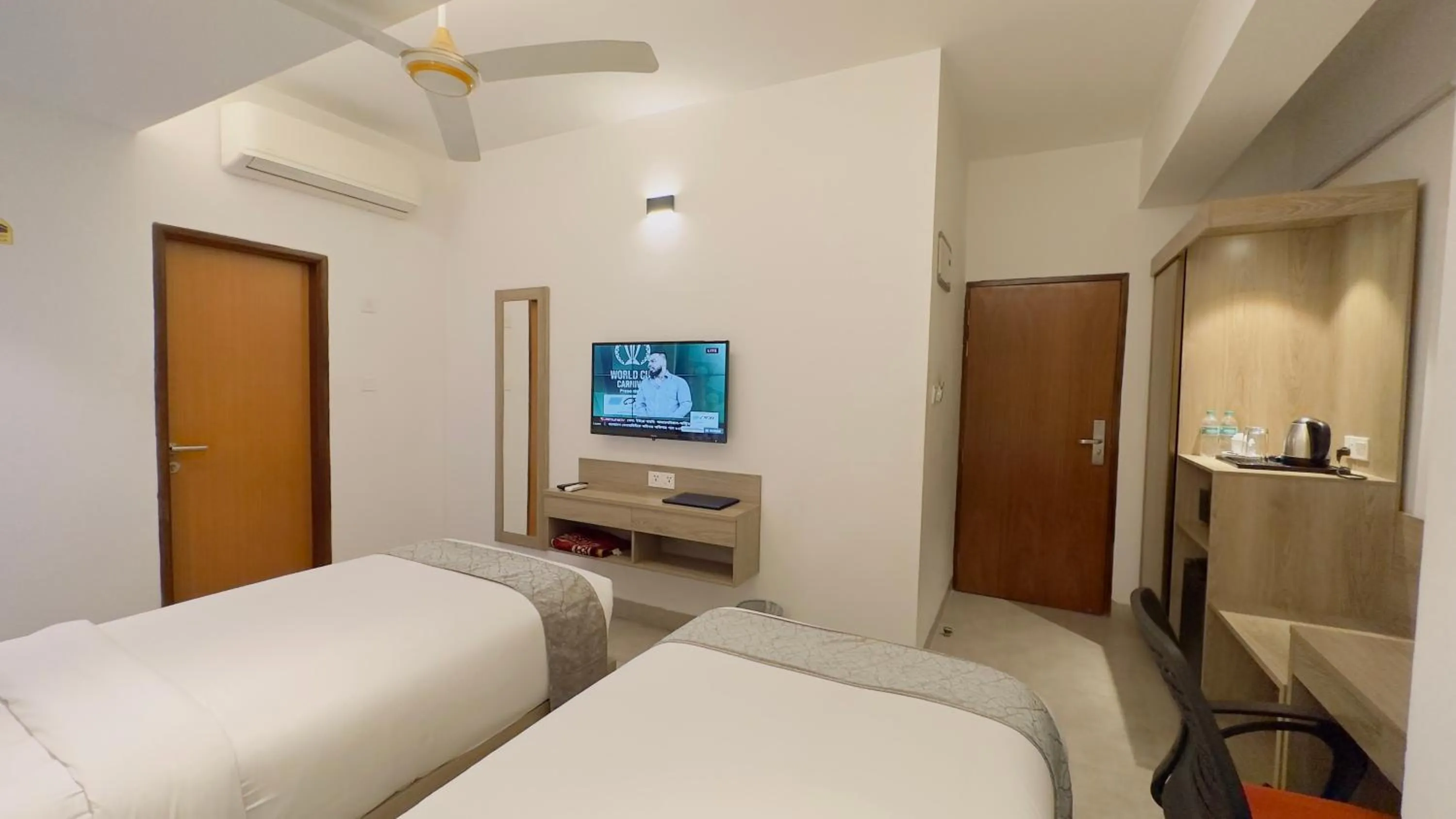 Bed in Priyo Nibash Stylish Residential Hotel