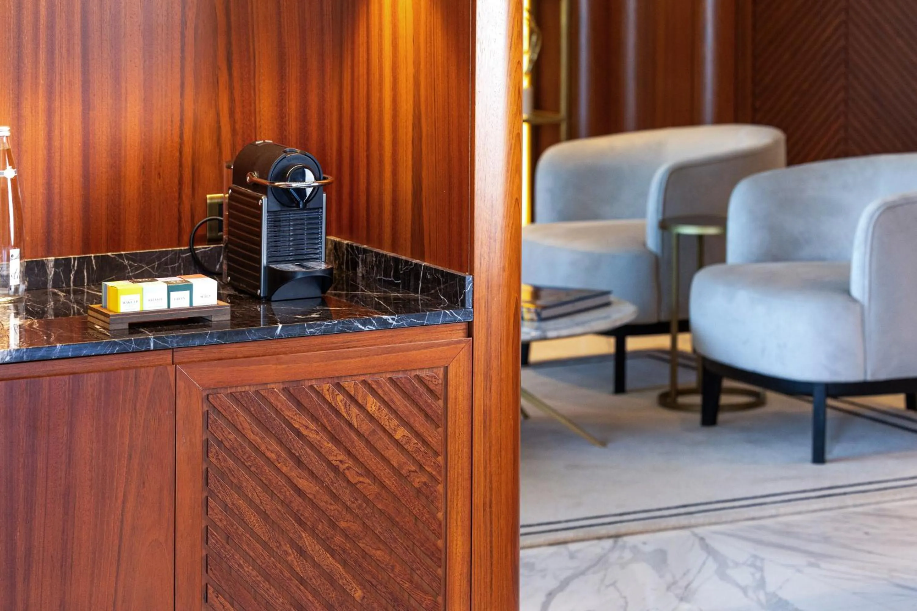 Living room in The Maestro Hotel