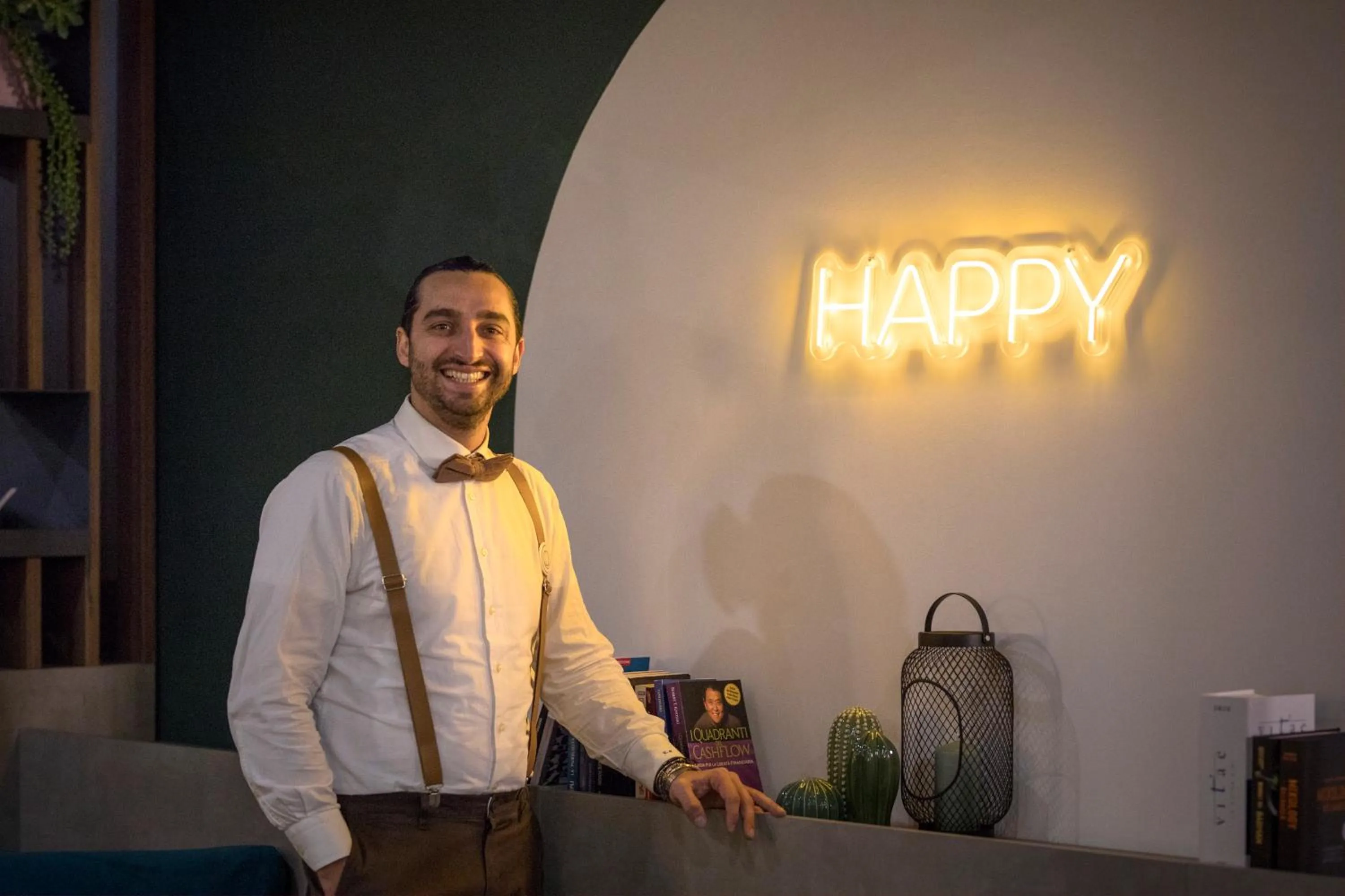 Staff in Moody smart & comfy Hotel