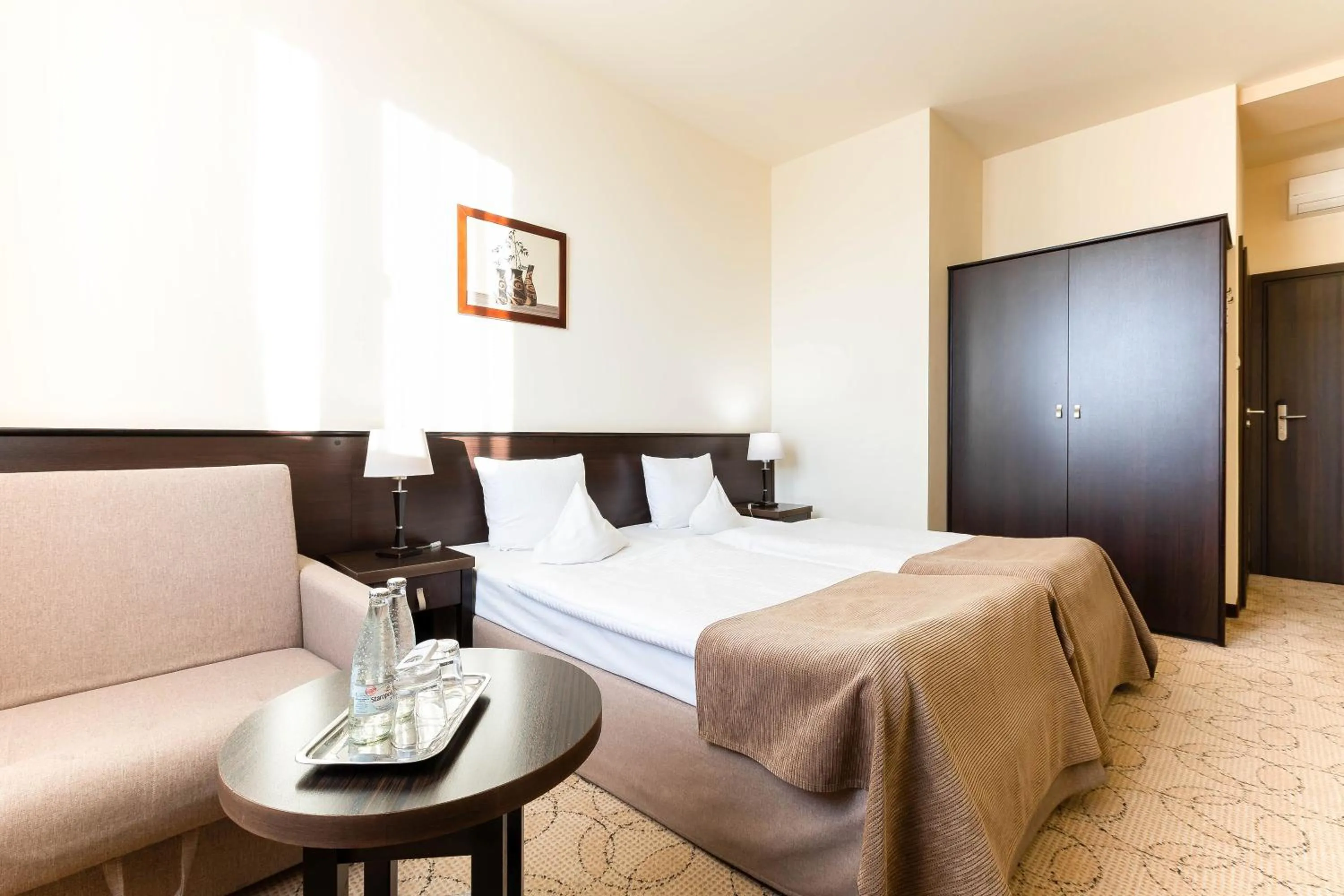 Bed in Hotel Kudowa Manufaktura Relaksu