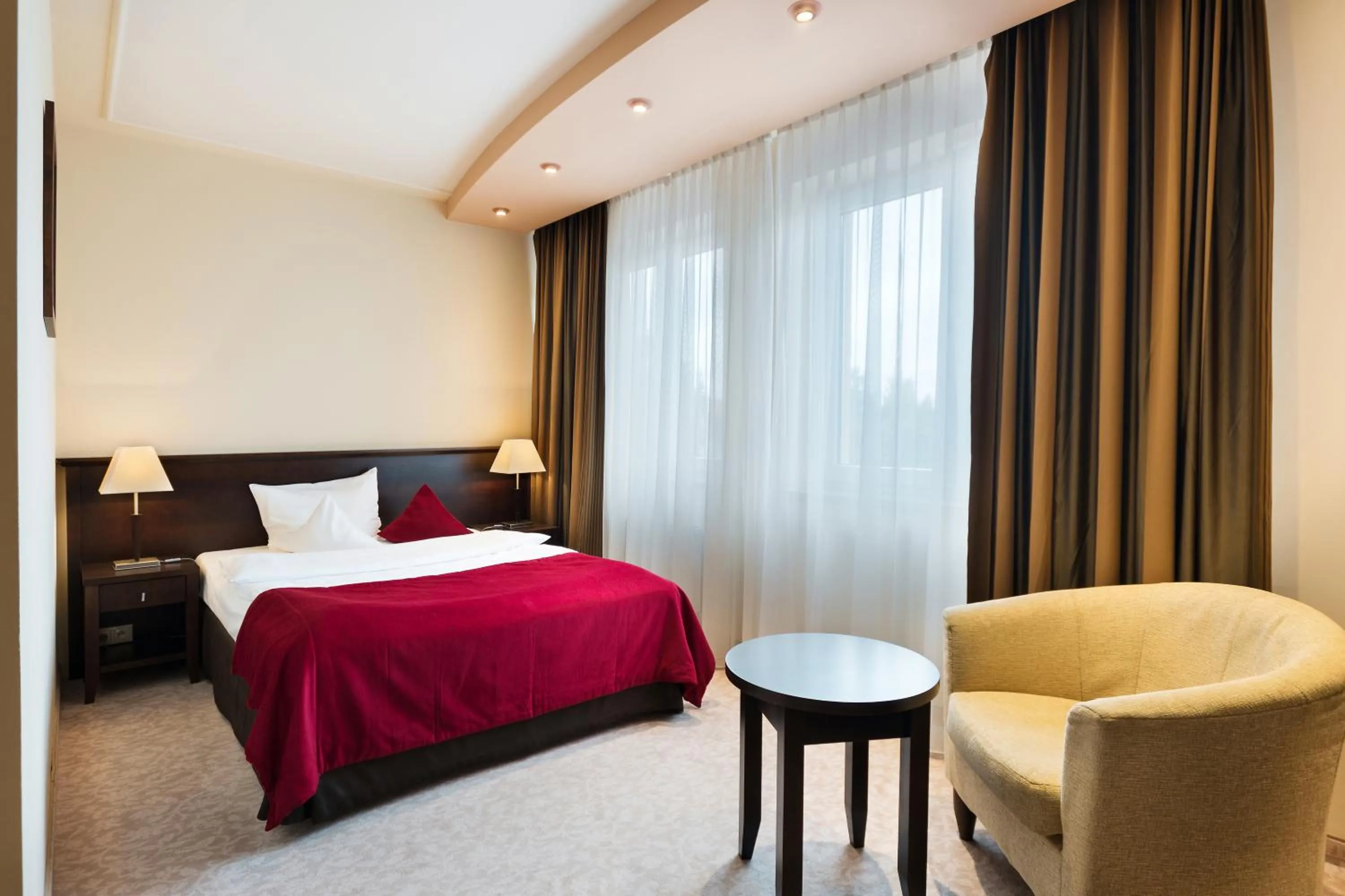 Bed in Hotel Kudowa Manufaktura Relaksu