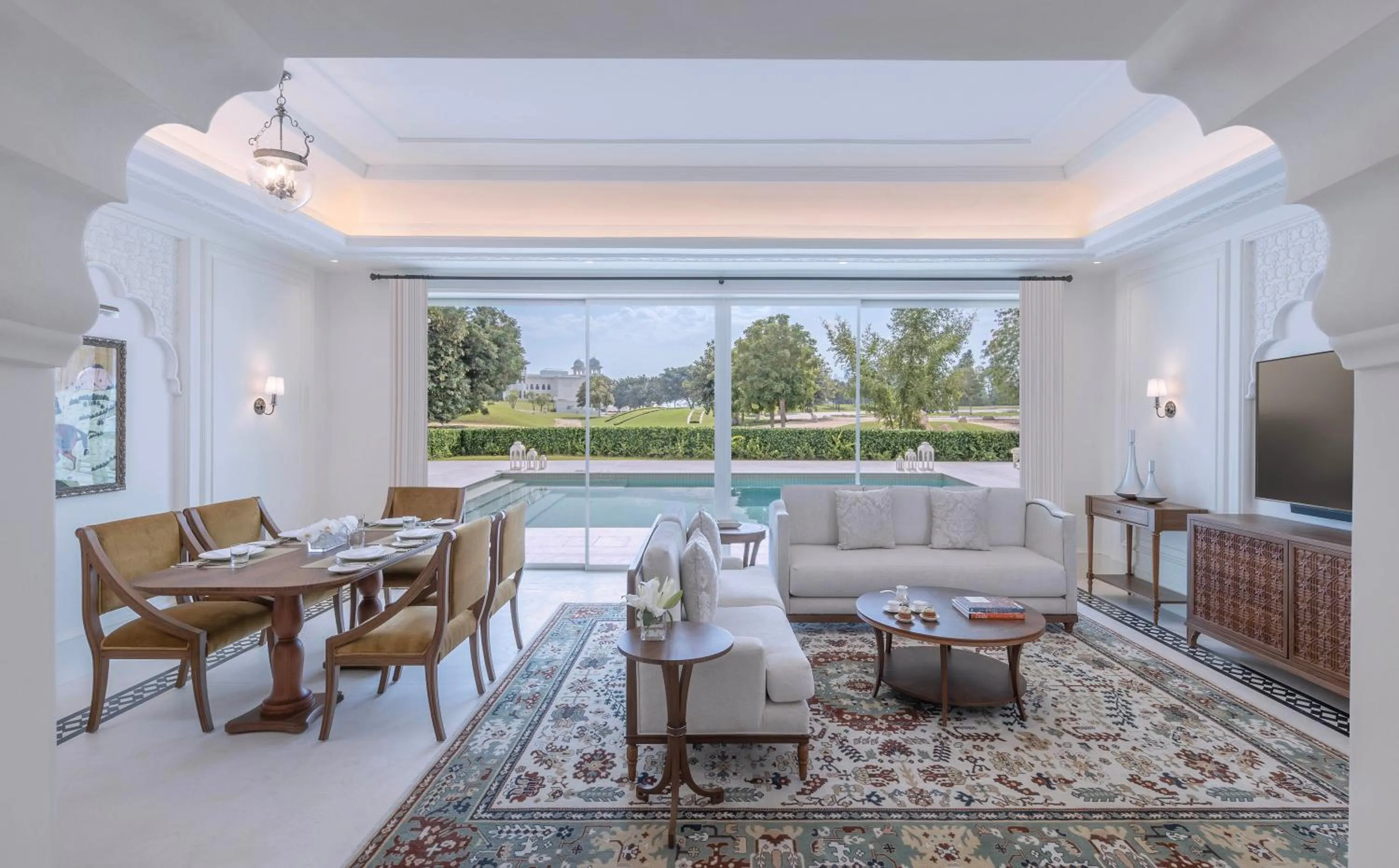 Living room in The Chedi Katara Hotel & Resort