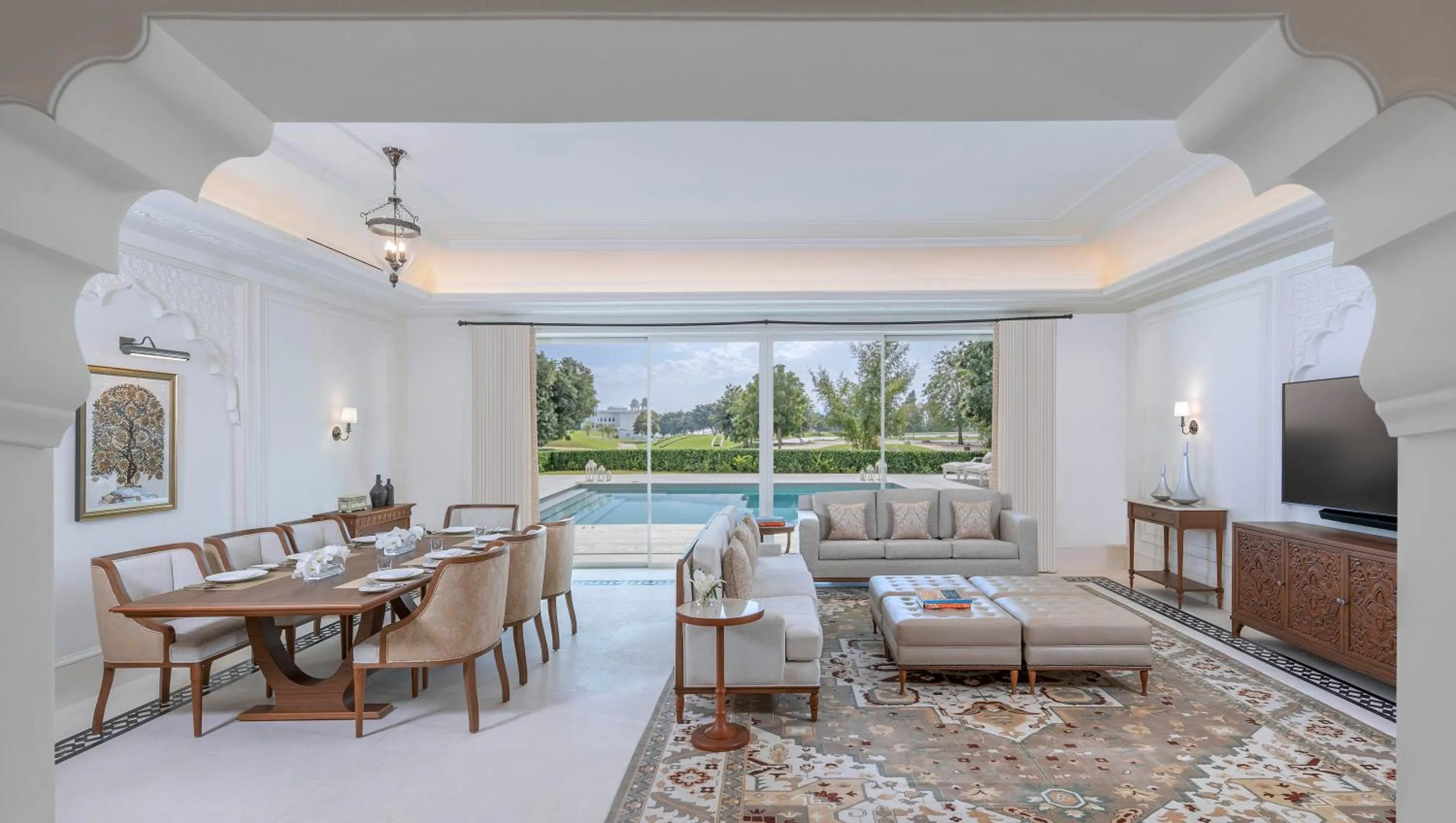 Living room in The Chedi Katara Hotel & Resort