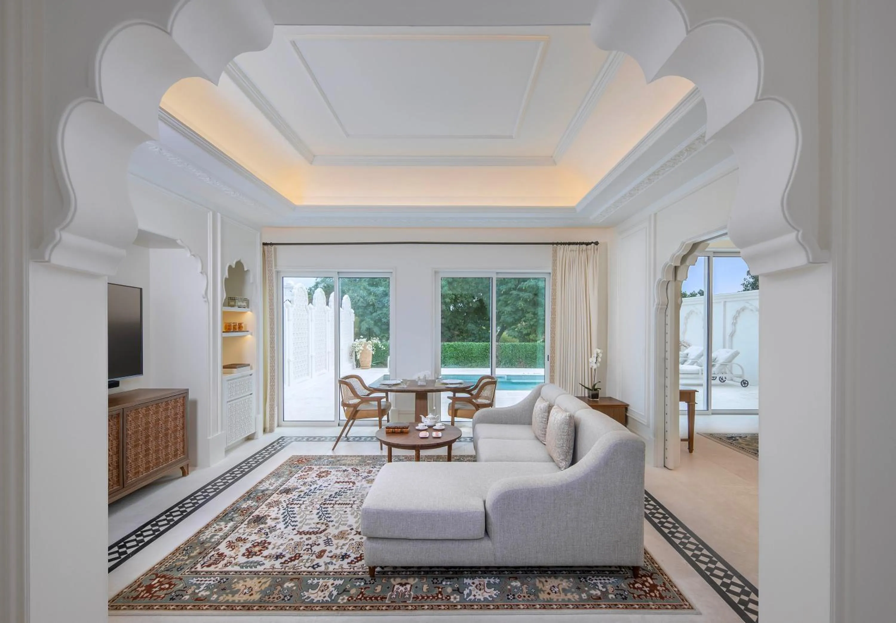 Living room in The Chedi Katara Hotel & Resort